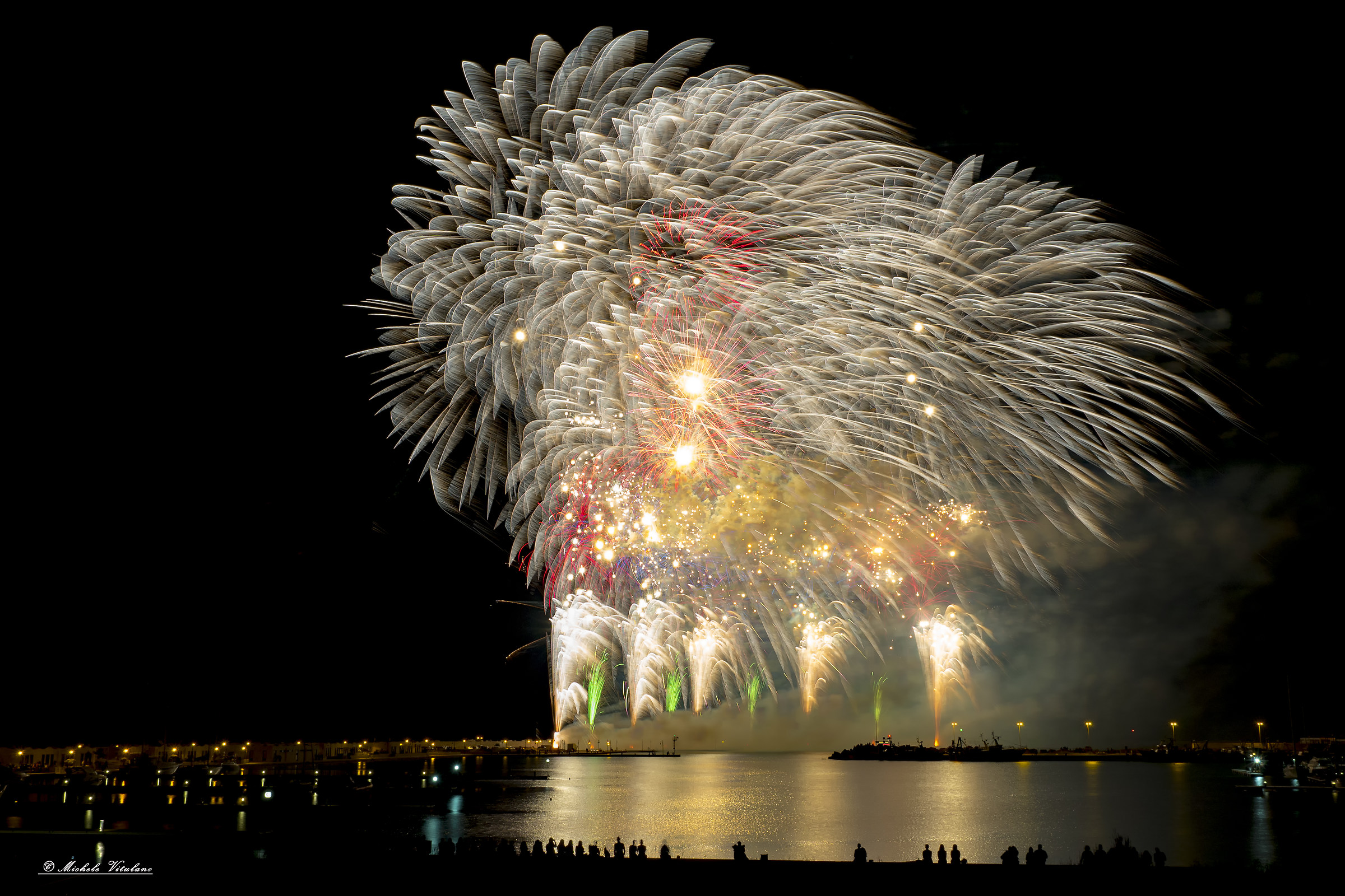 Fuochi d'artificio -Vieste  #fuochi d'artificio
