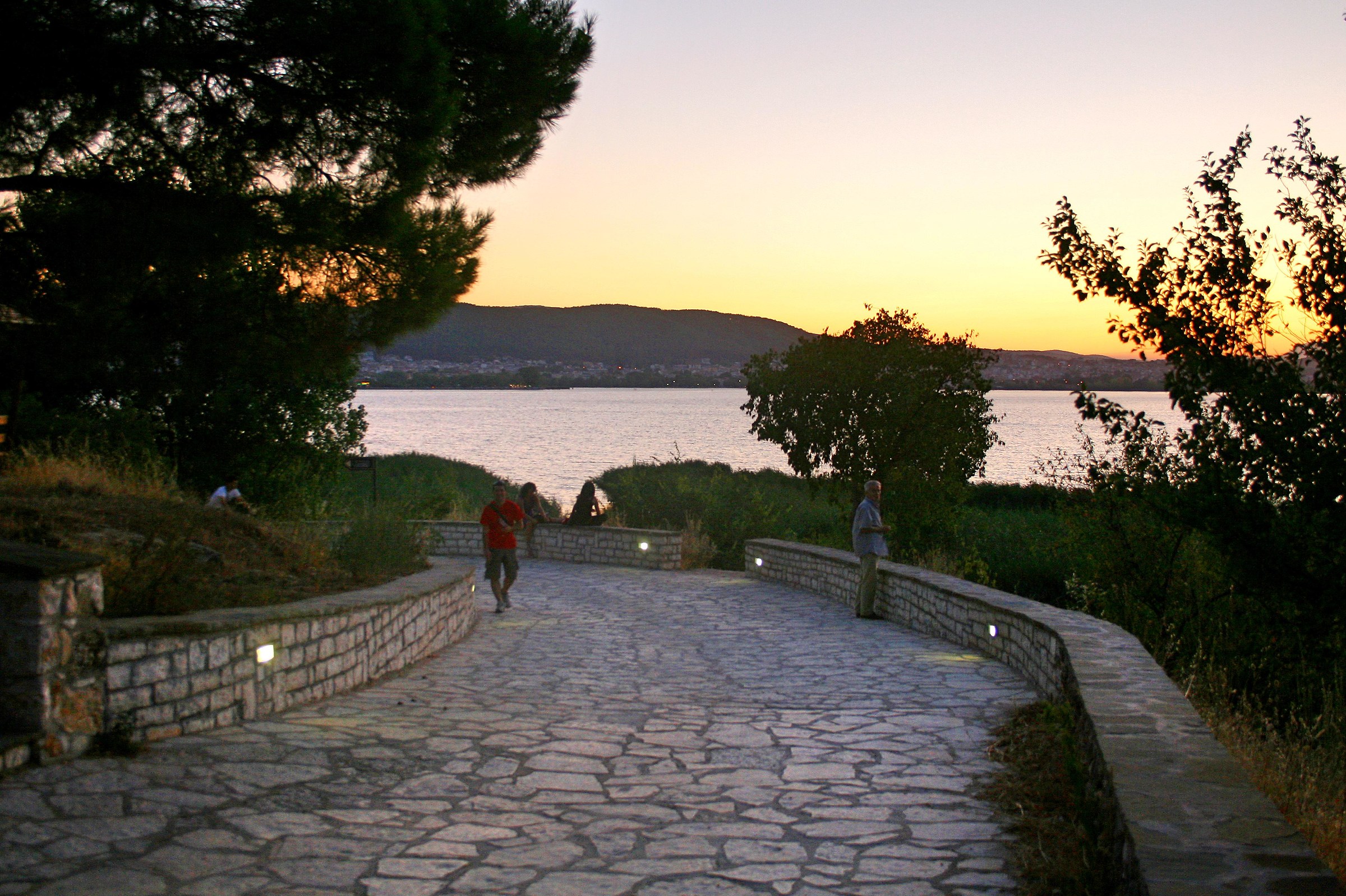 After Sunset At The Lake