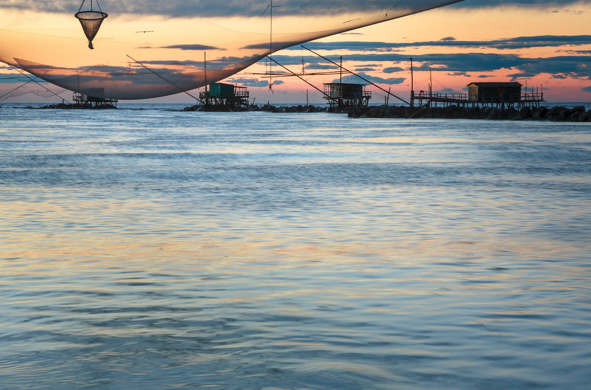 The embrace of the sea...