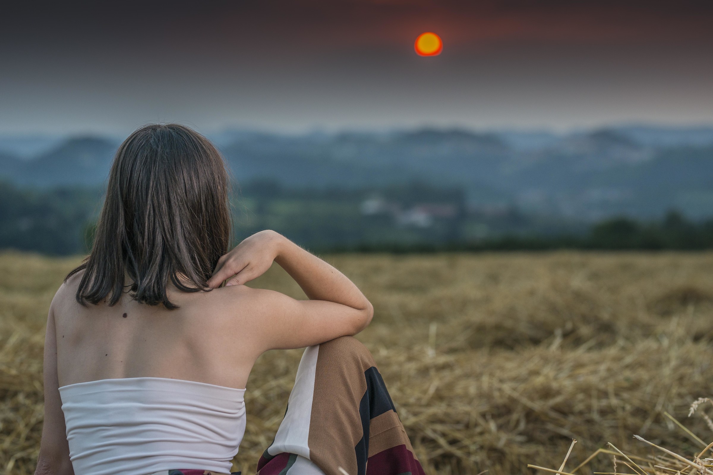 The poem of a sunset!