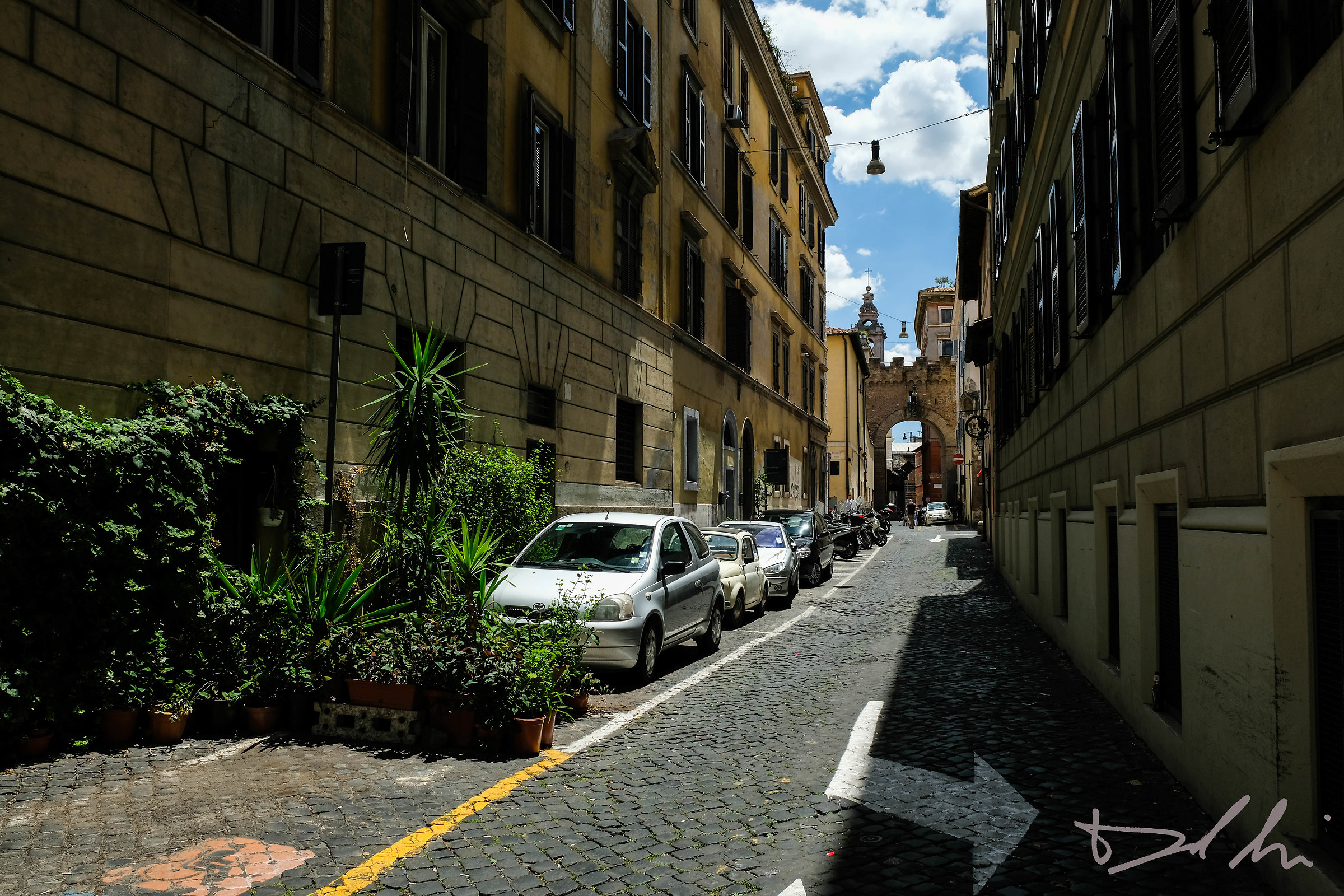 Streets of Borgo Pio