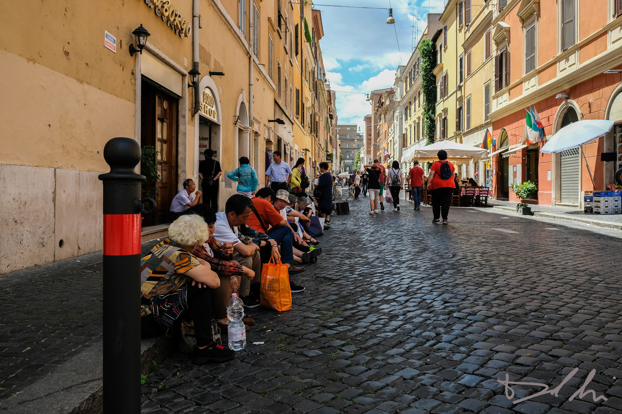 Streets of Borgo Pio 2
