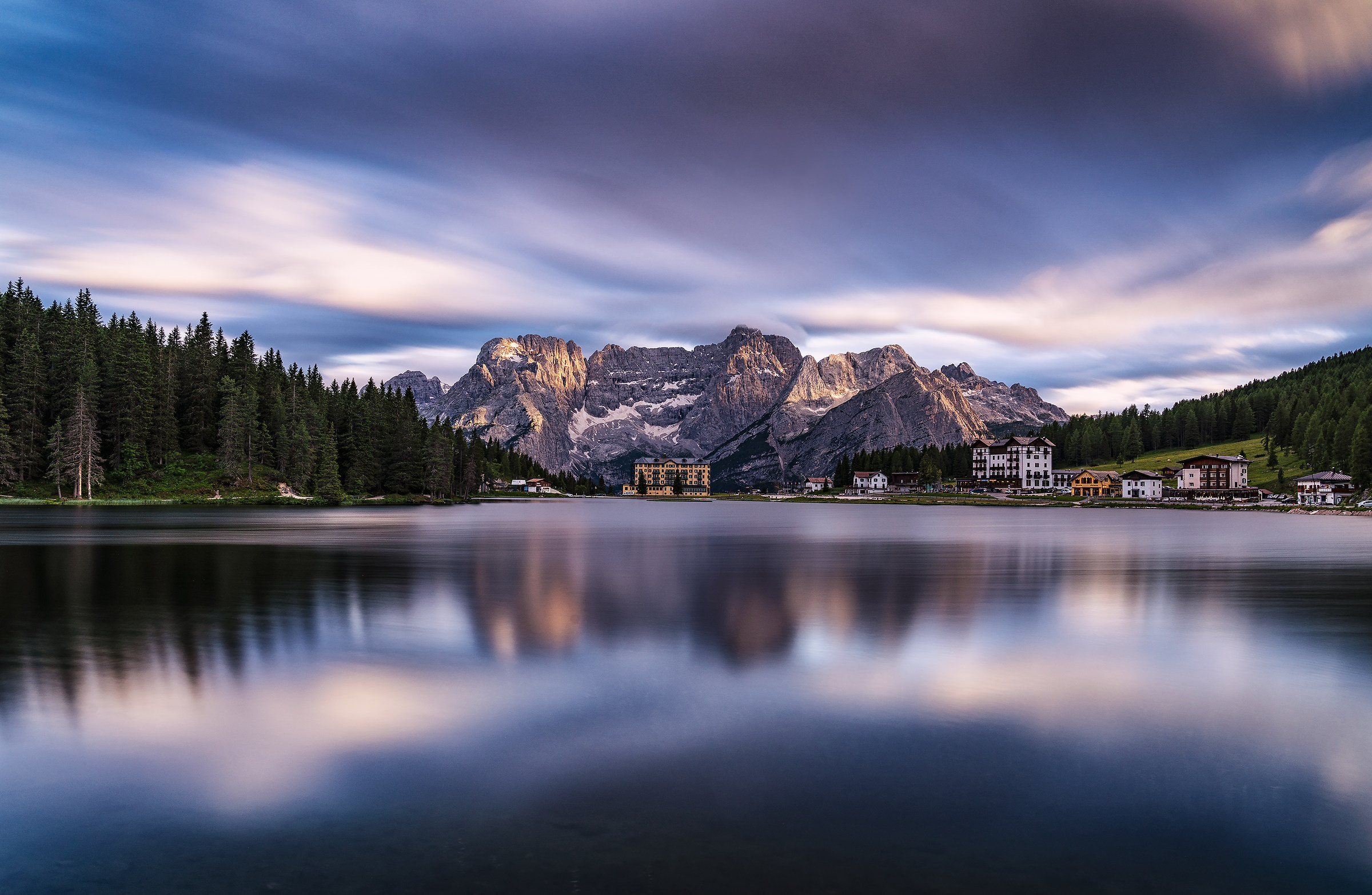 Riflessi al lago di Misurina