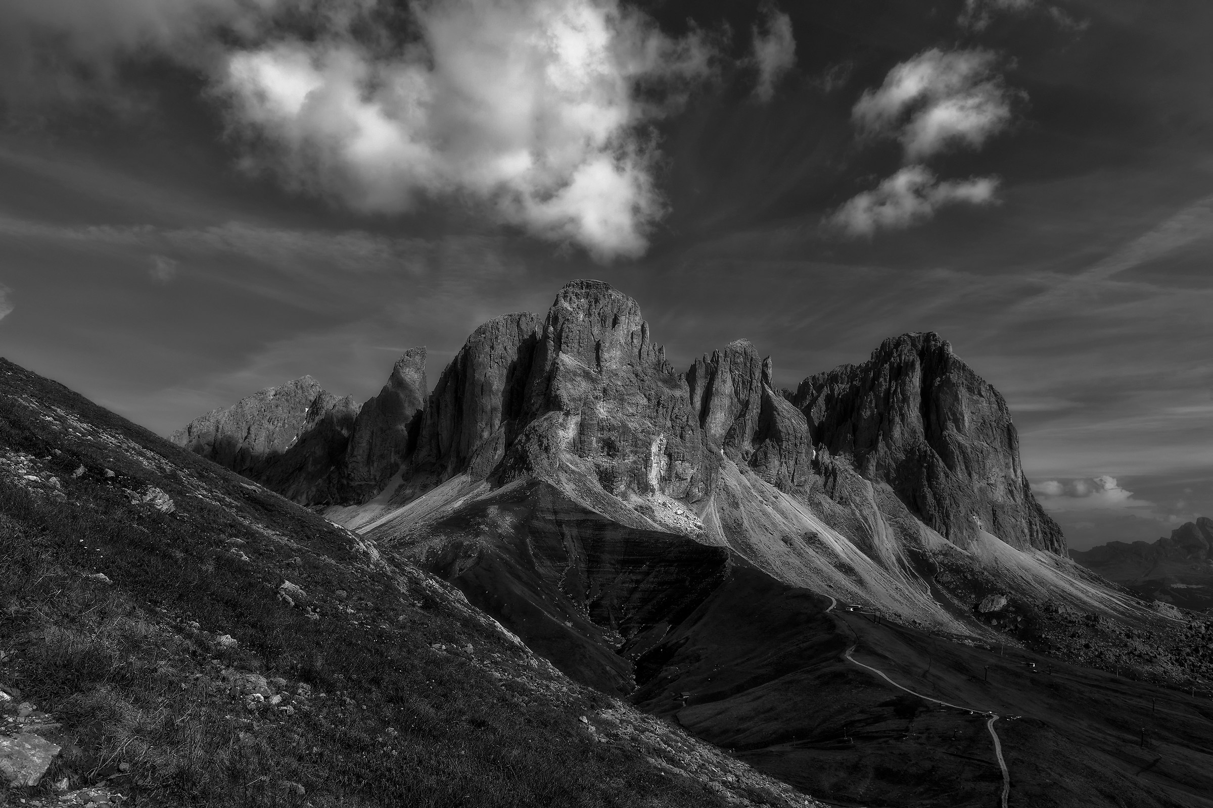 In the heart of the Dolomites