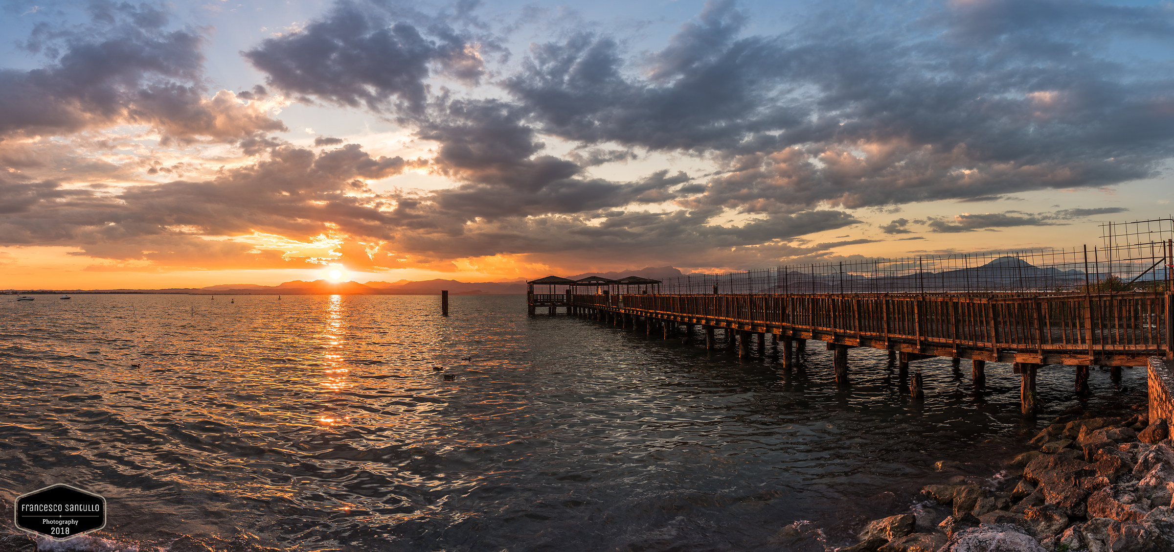 The Old pier (Lake Garda)...