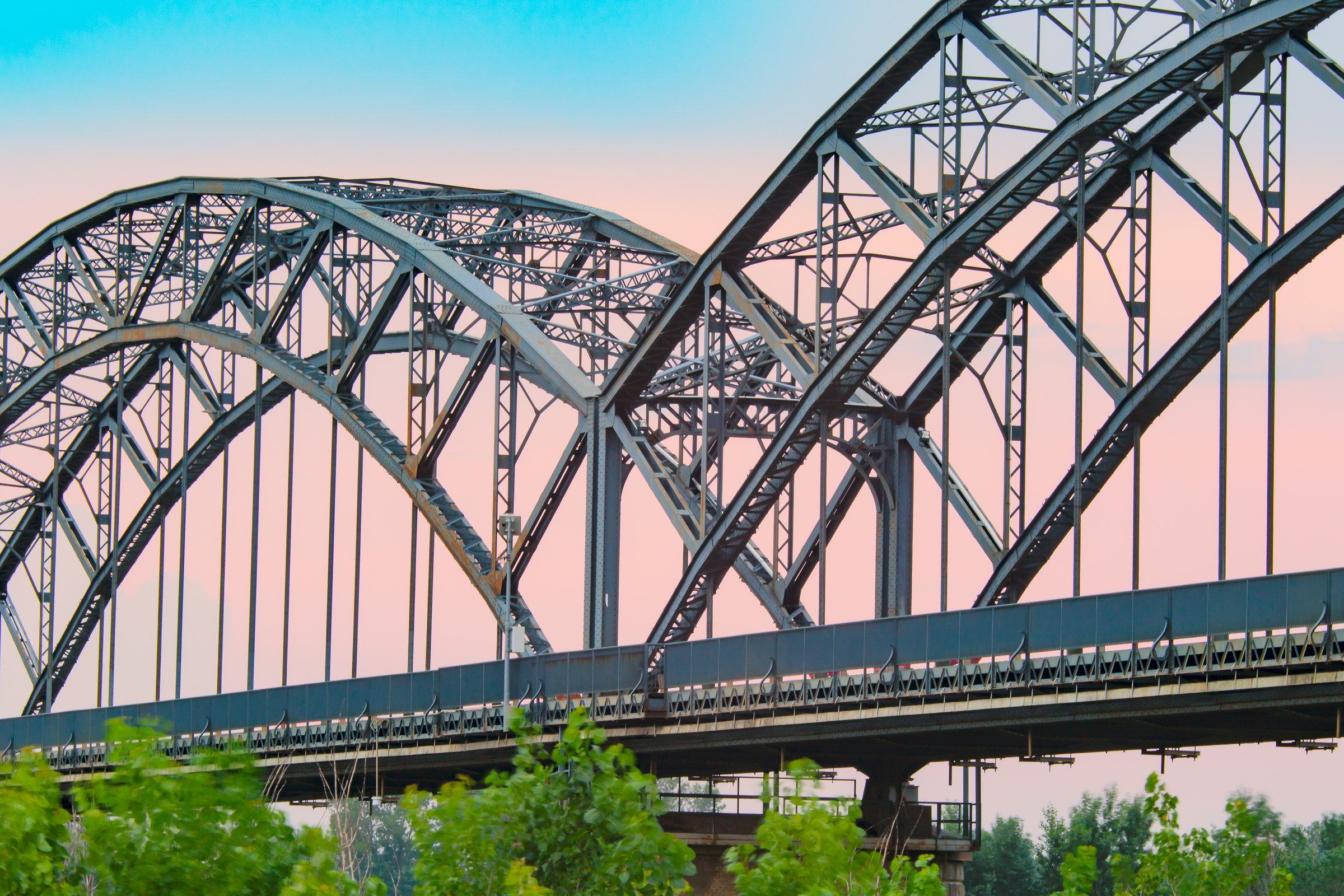Il ponte di ferro in HDR