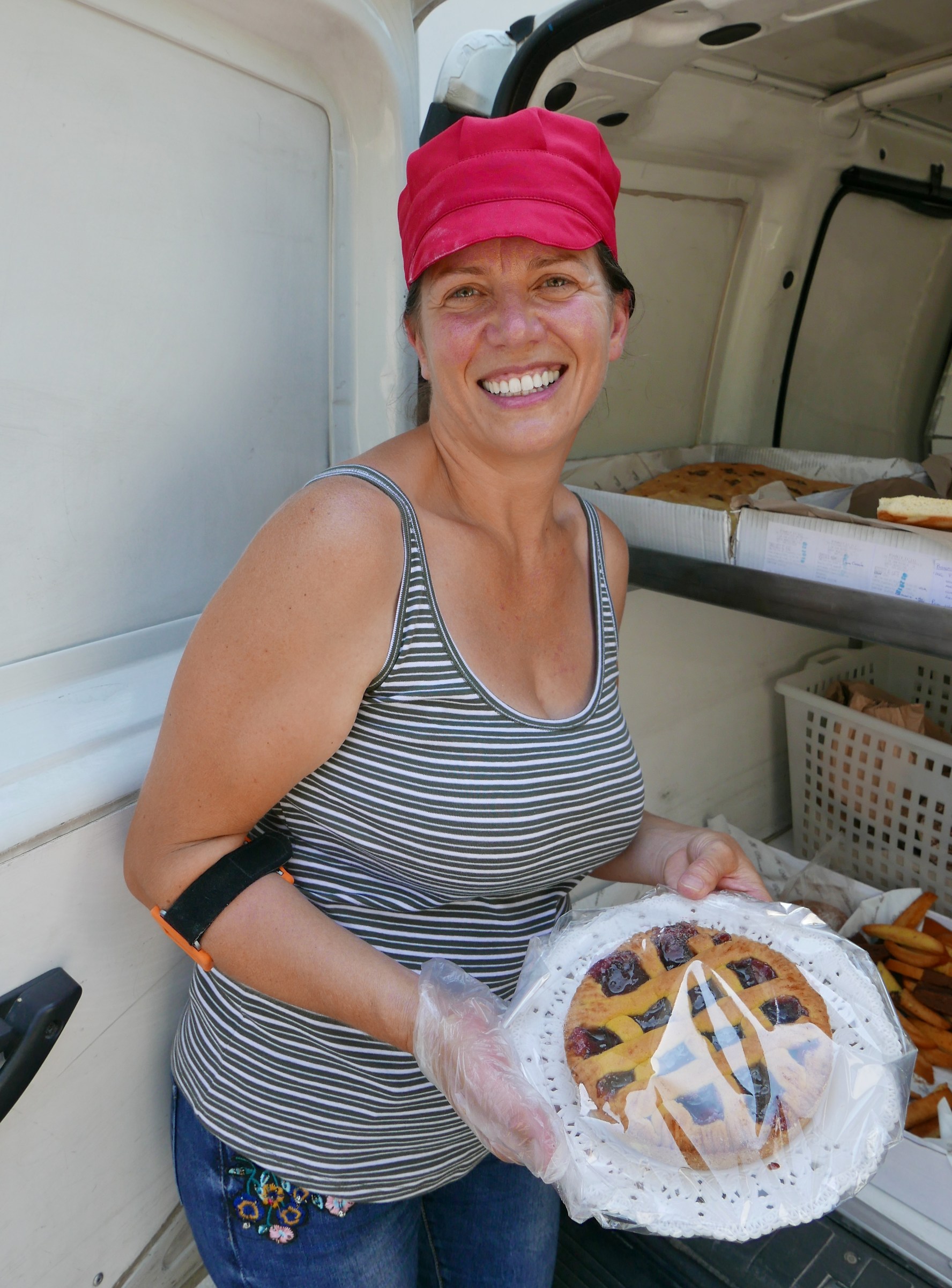 My bakeress of confidence.