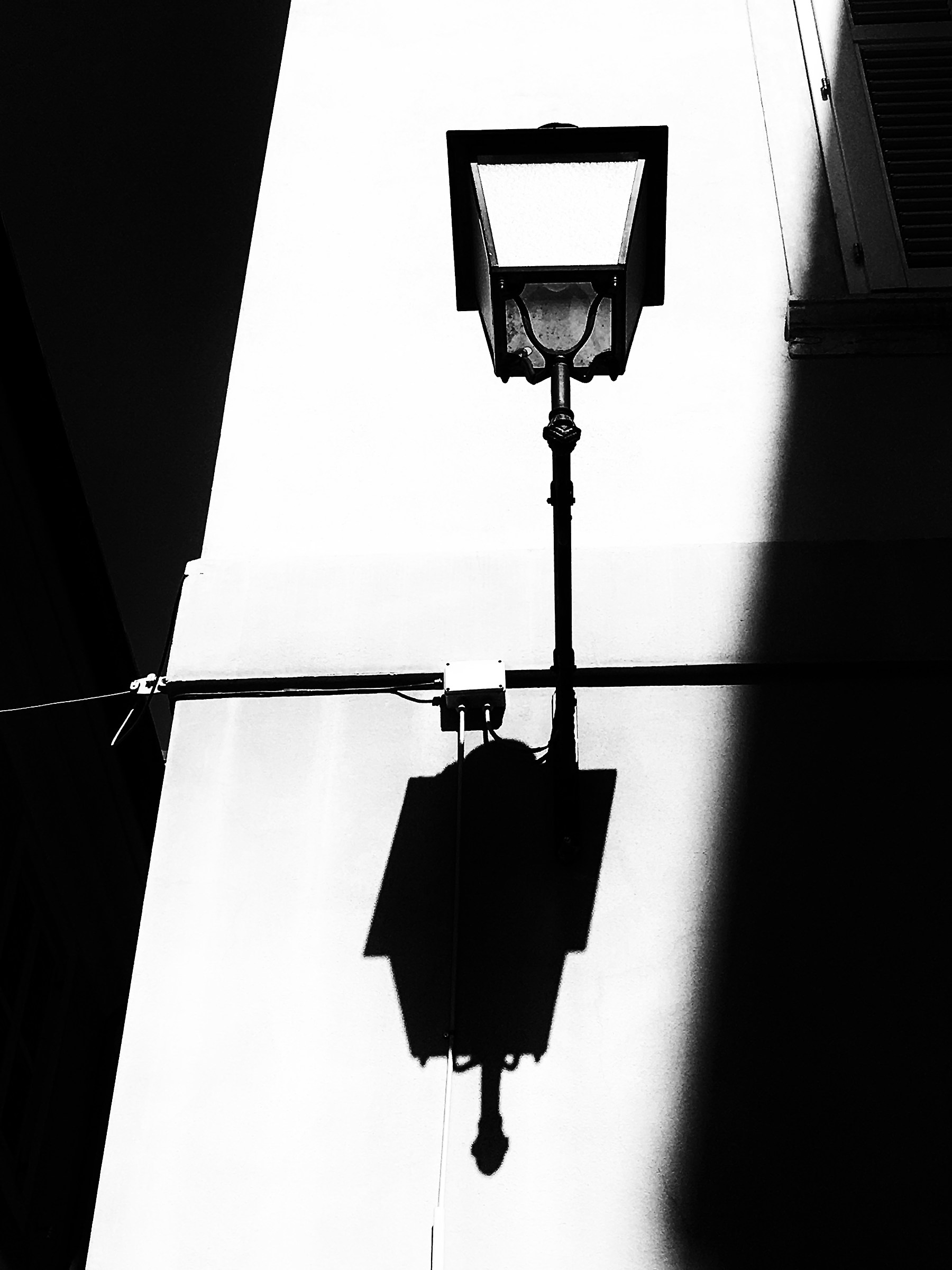 Contrast between lights and shadows...