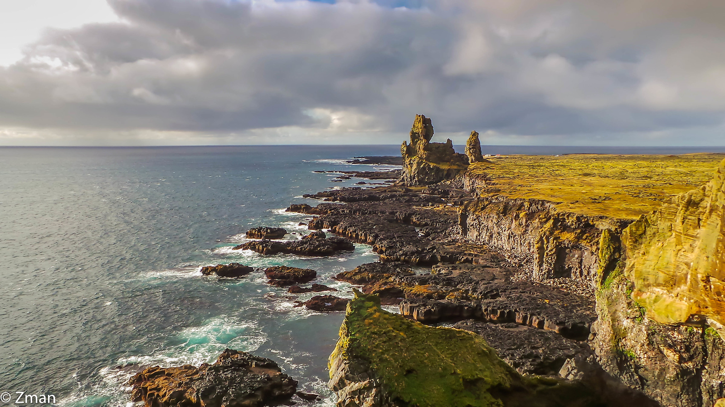Londrangar Rugged Cliffs