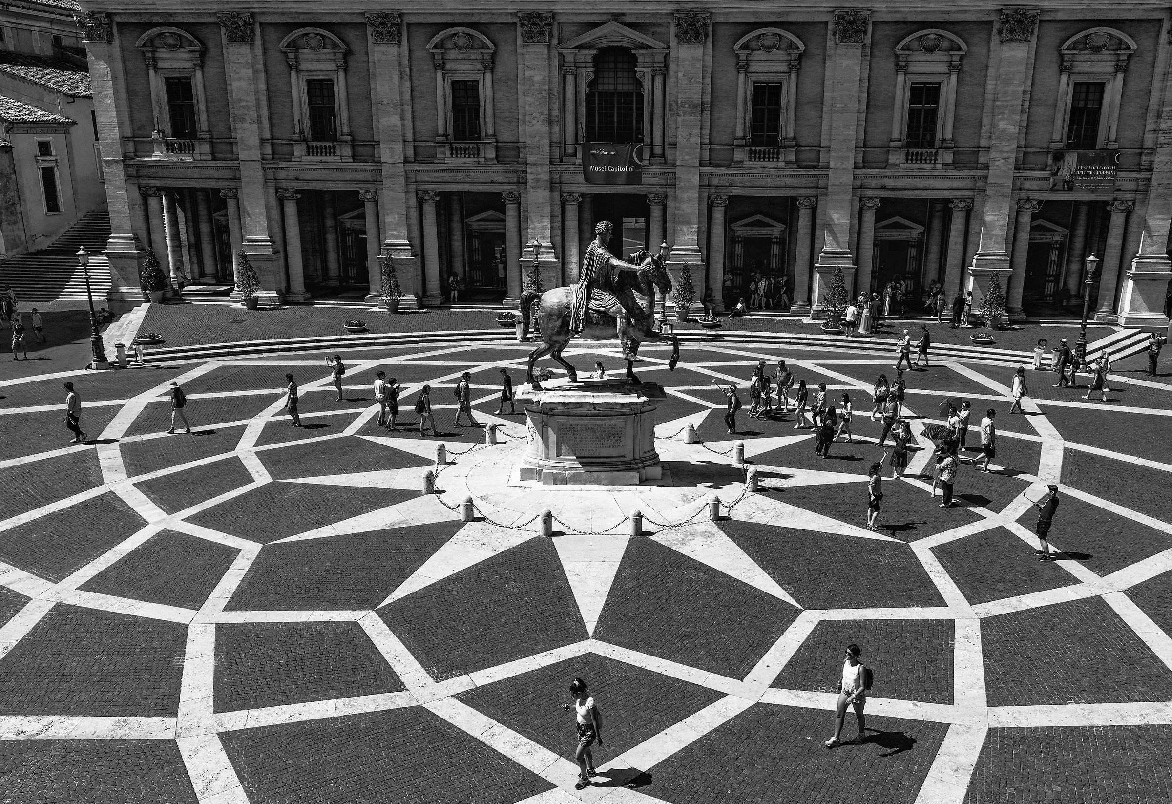 Roma Campidoglio-Il genio di Michelangelo