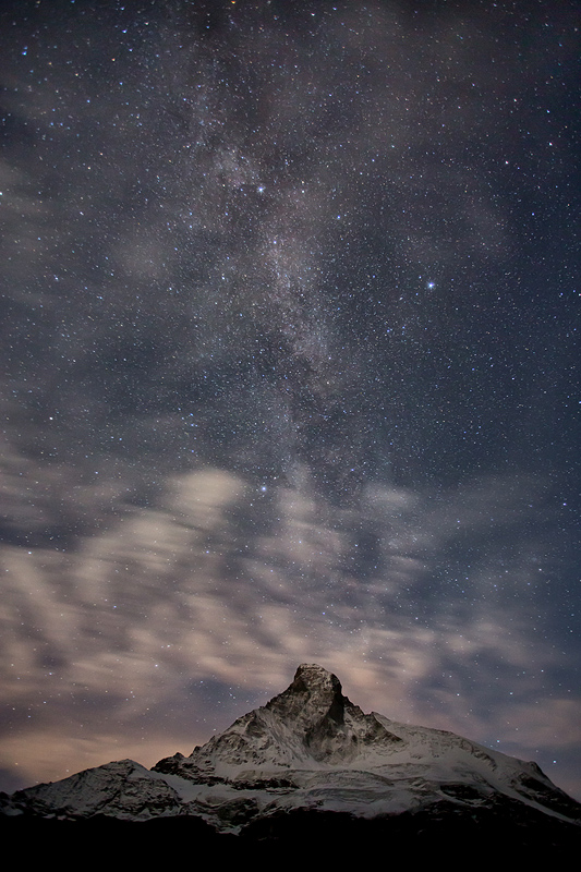 Cervino - Via Lattea dopo Moonrise