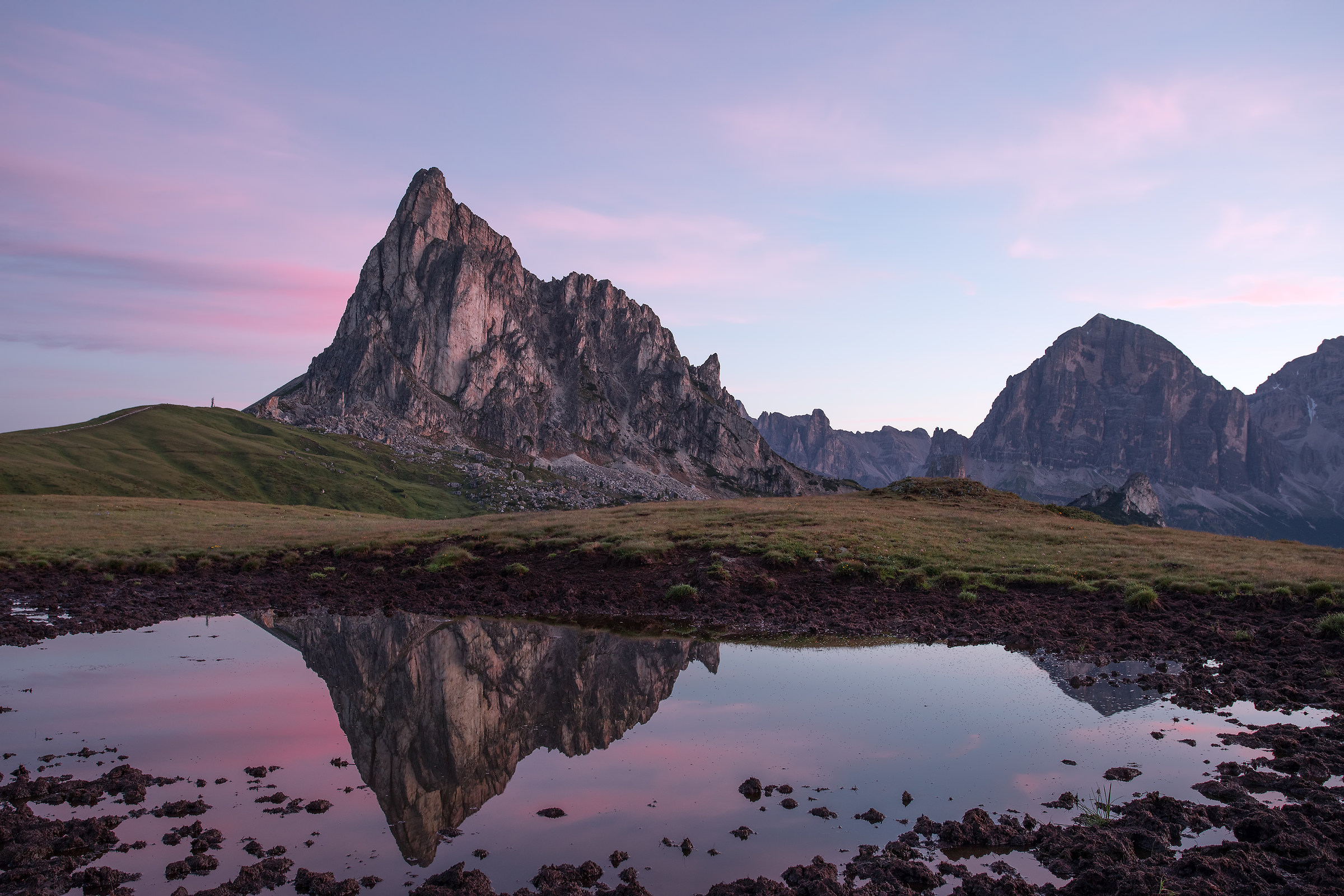 Sunrise at Passo Giau