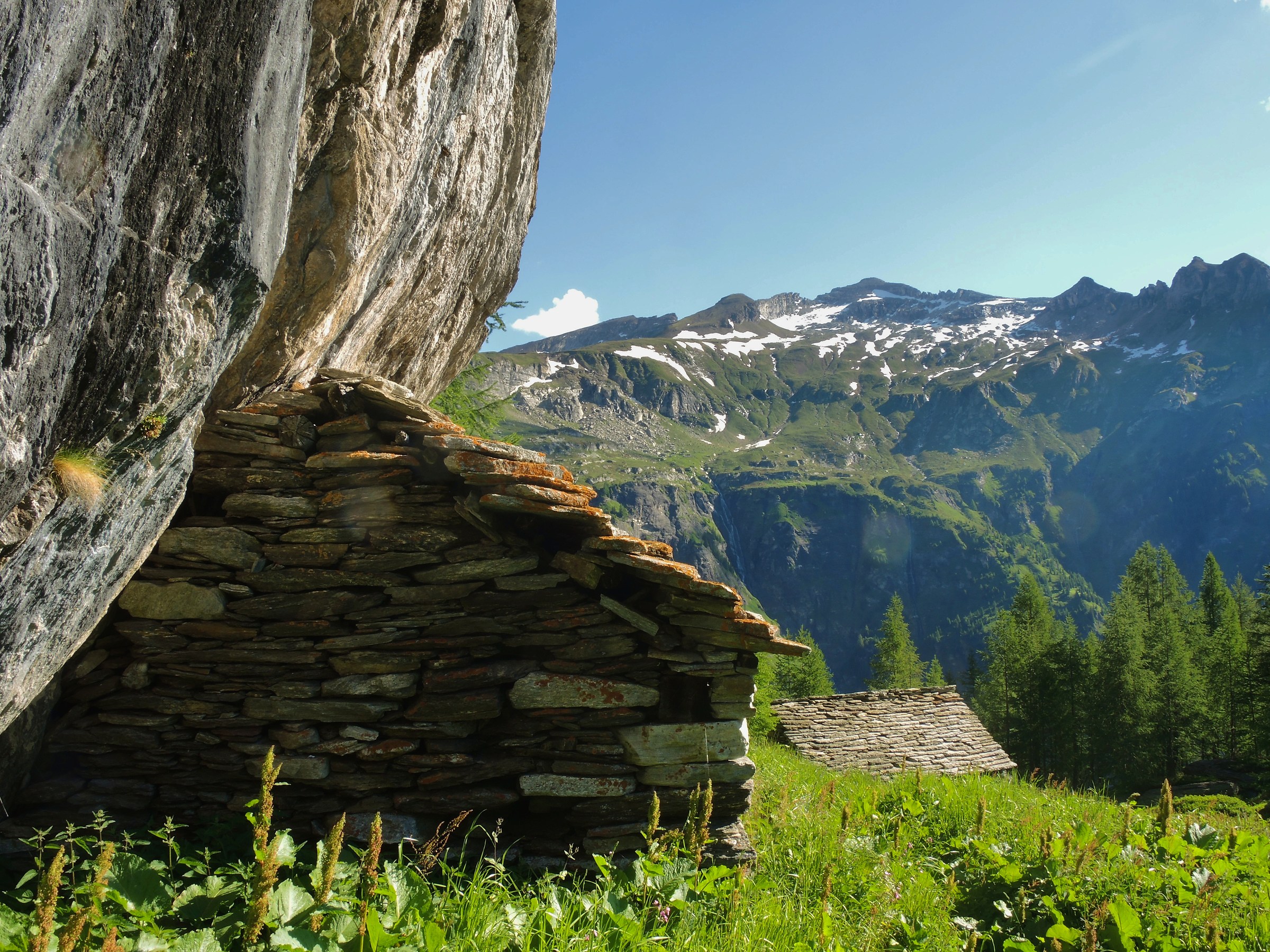 Huts at the Tanzonia ALP