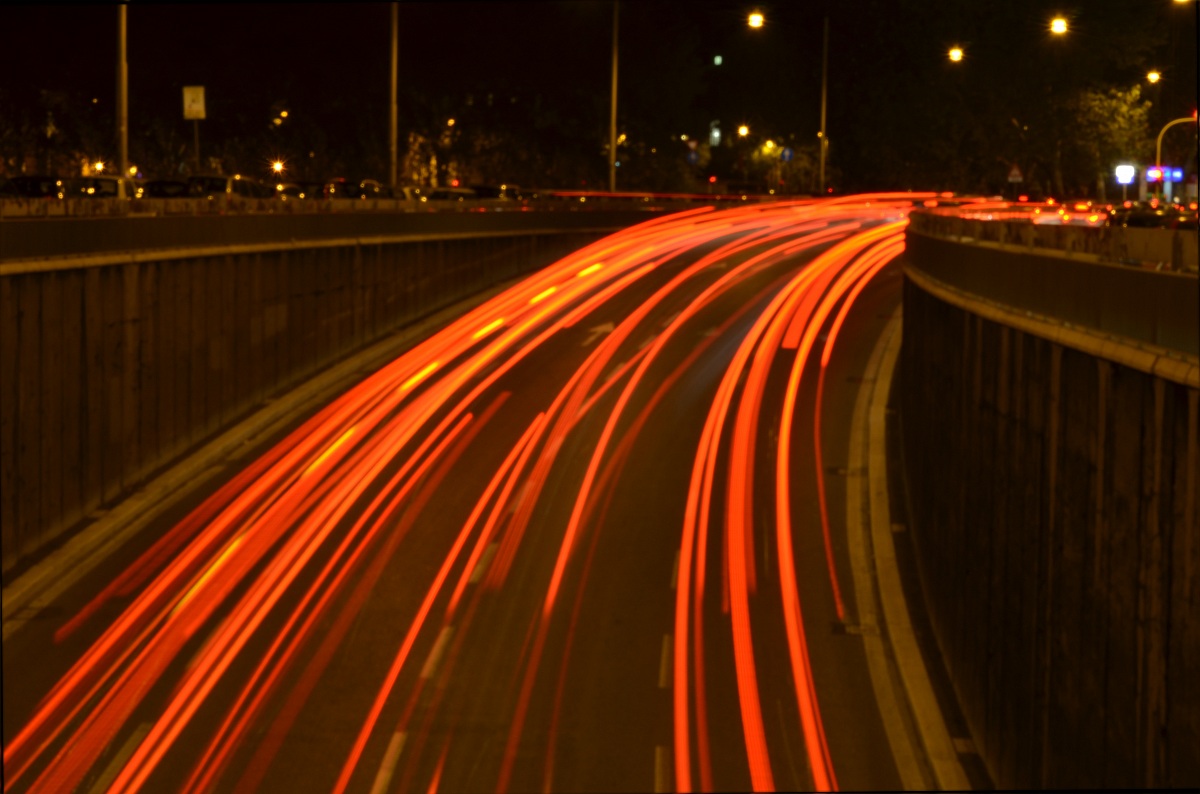 luci nella notte a Roma
