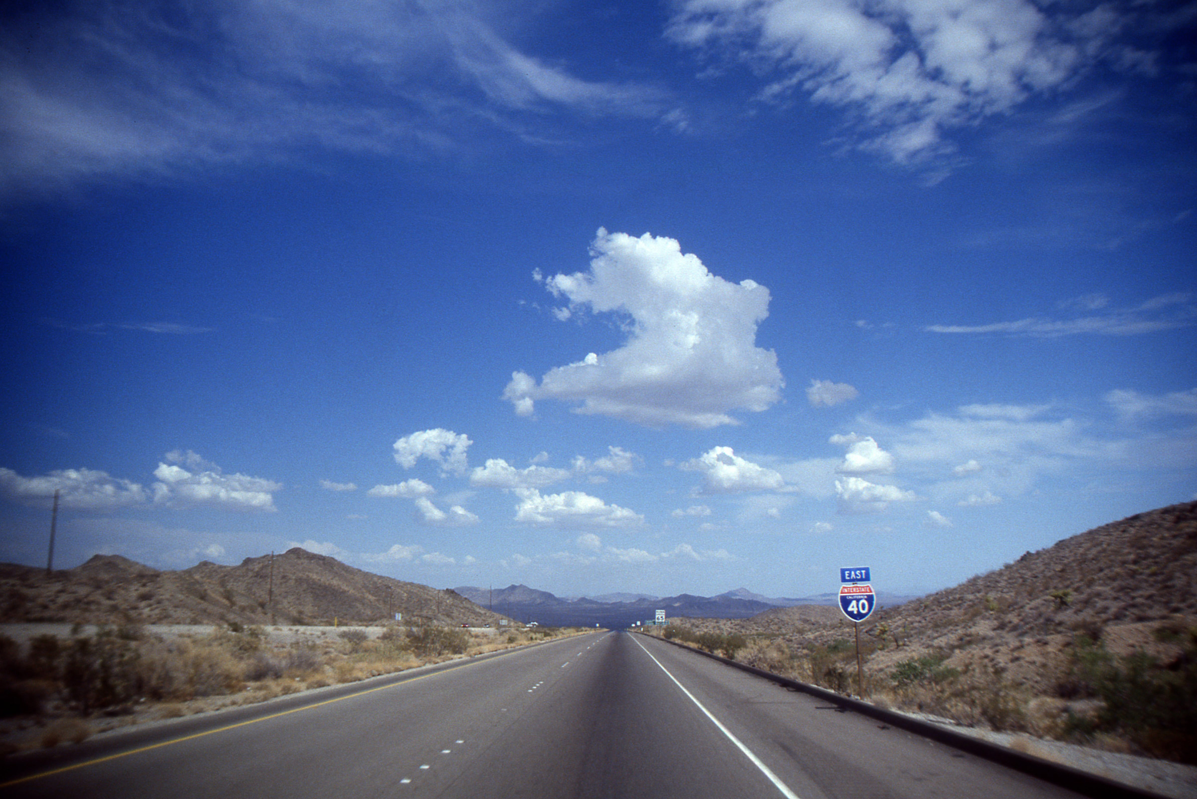 Interstate 40 USA 1989