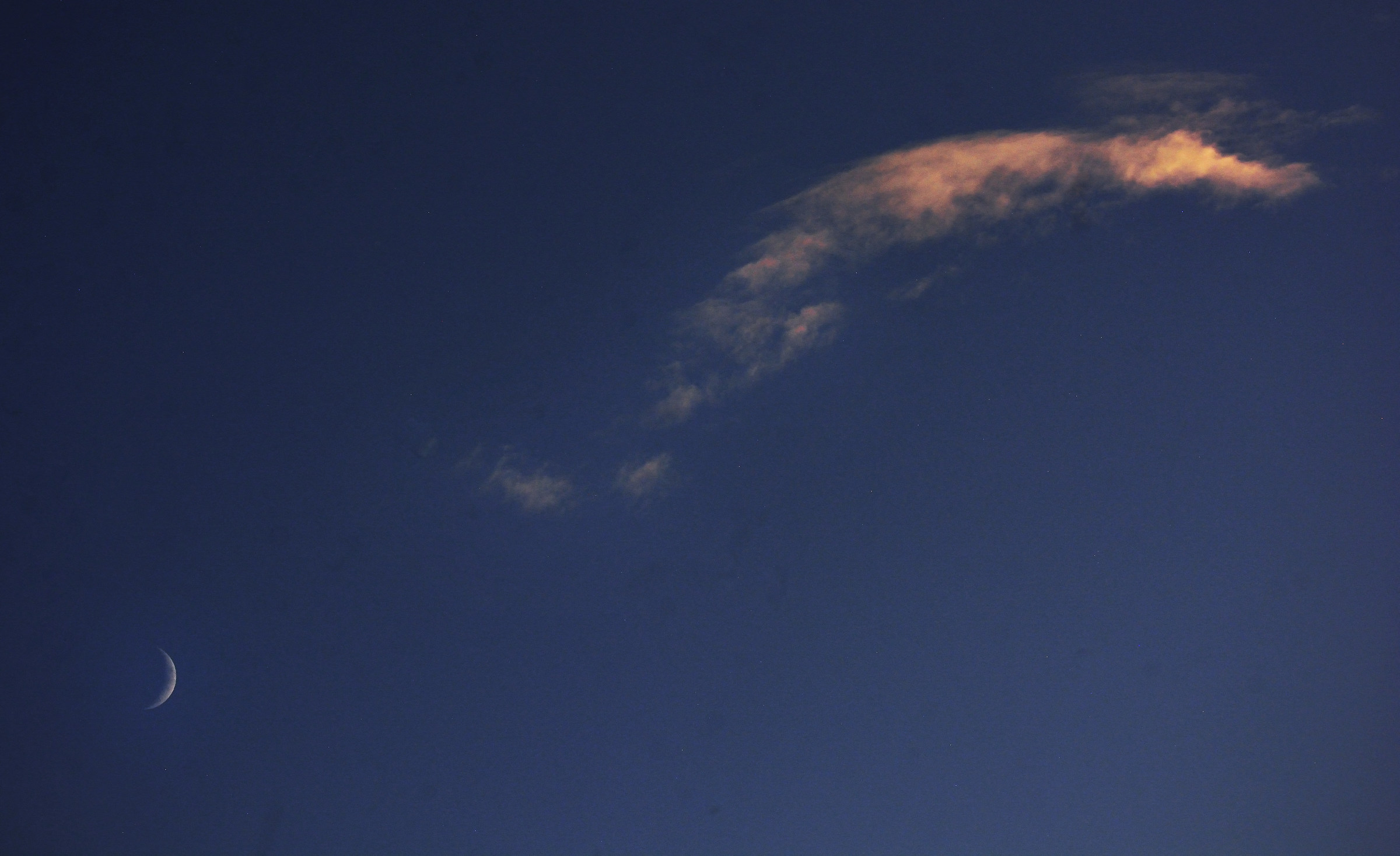 La nube che balzò in su dalla luna