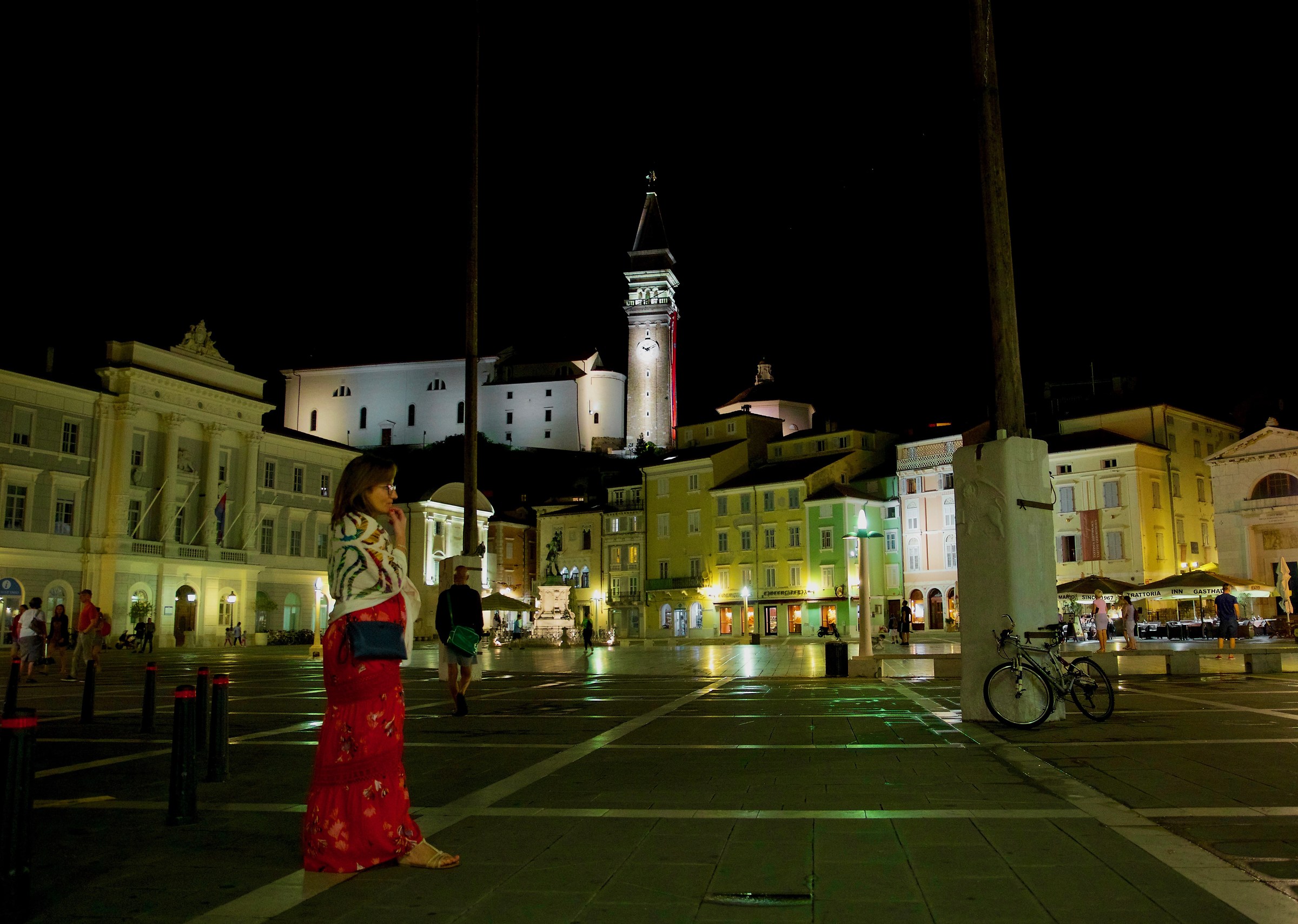 Red in the evening...
