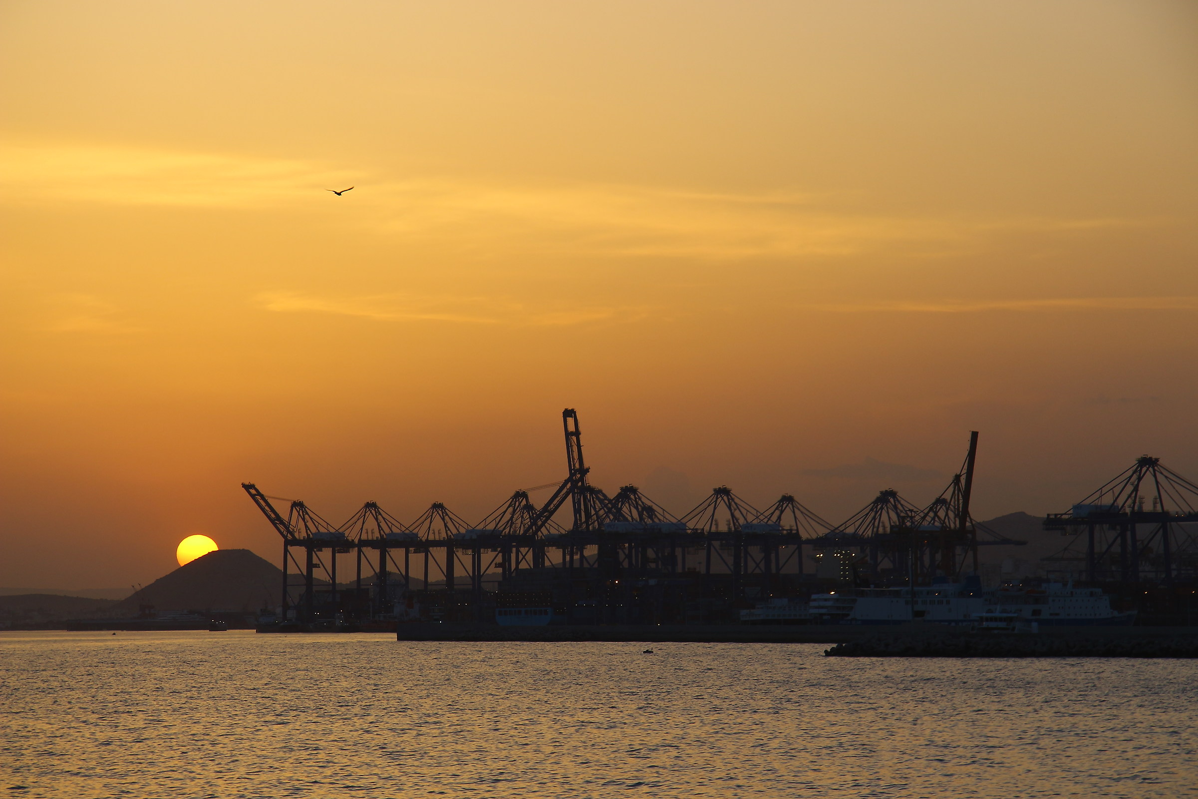 Sunset At Drapetsona (1)