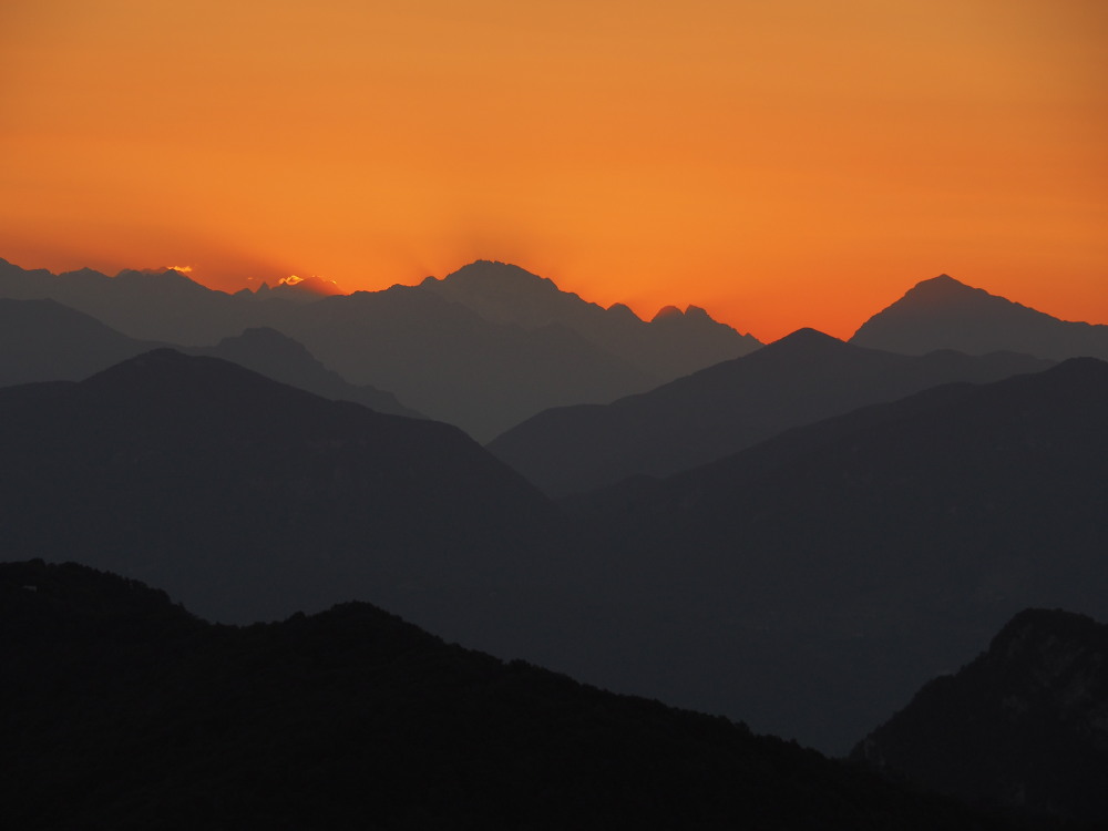 pochi secondi all alba