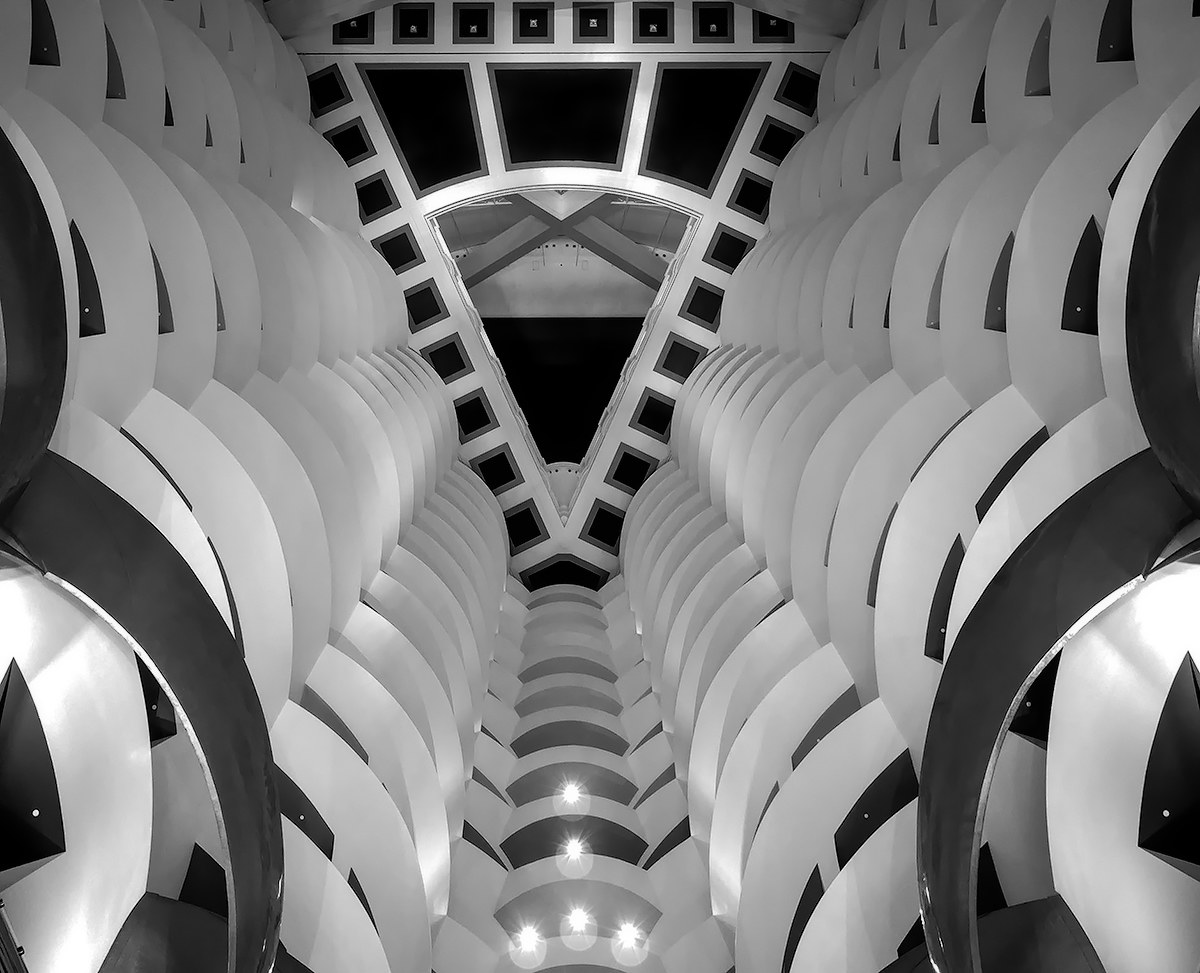 Geometrie nella Vela di Dubai