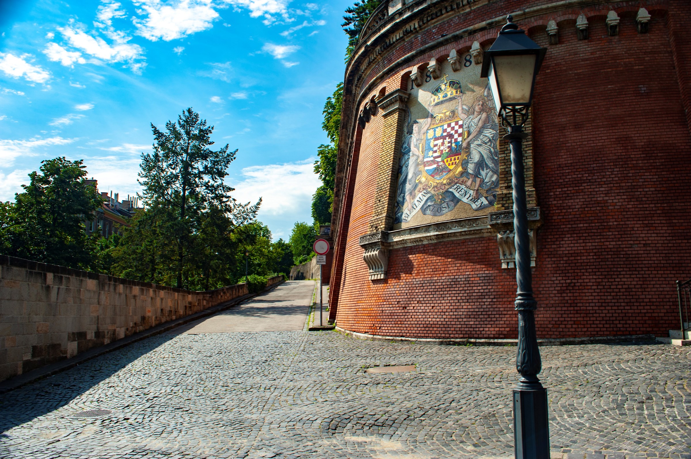 Budapest Walls Buda Castle