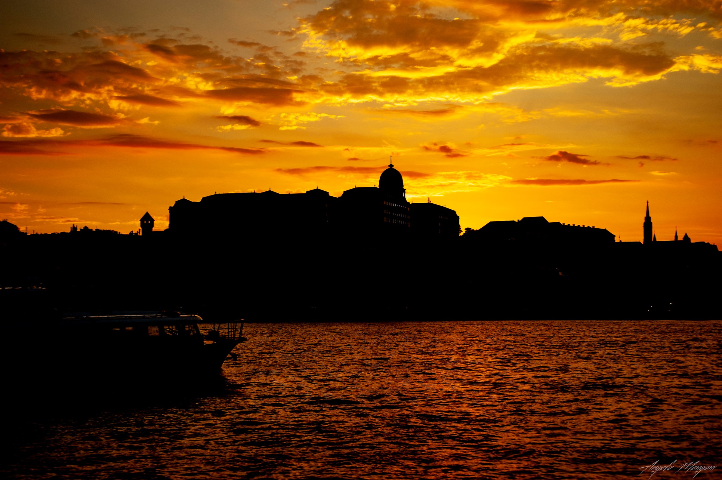 Budapest Sunset Castle Buda