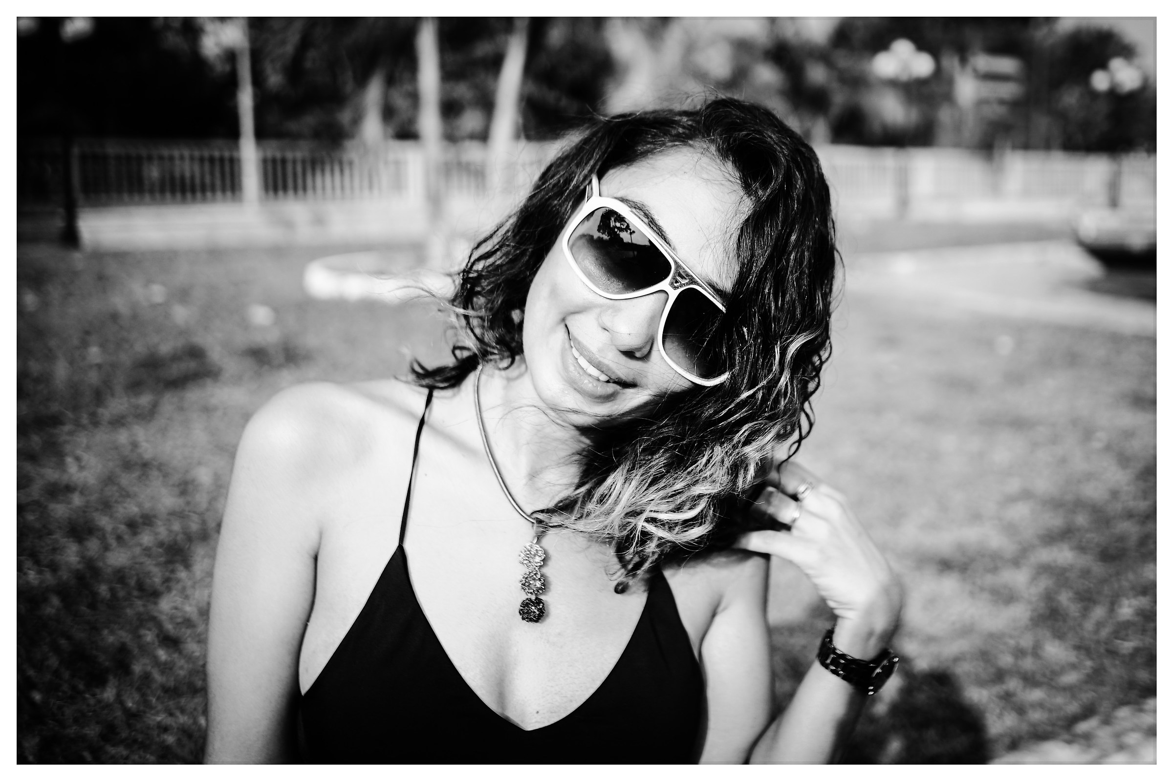 The portraits are made only with long focal lengths!