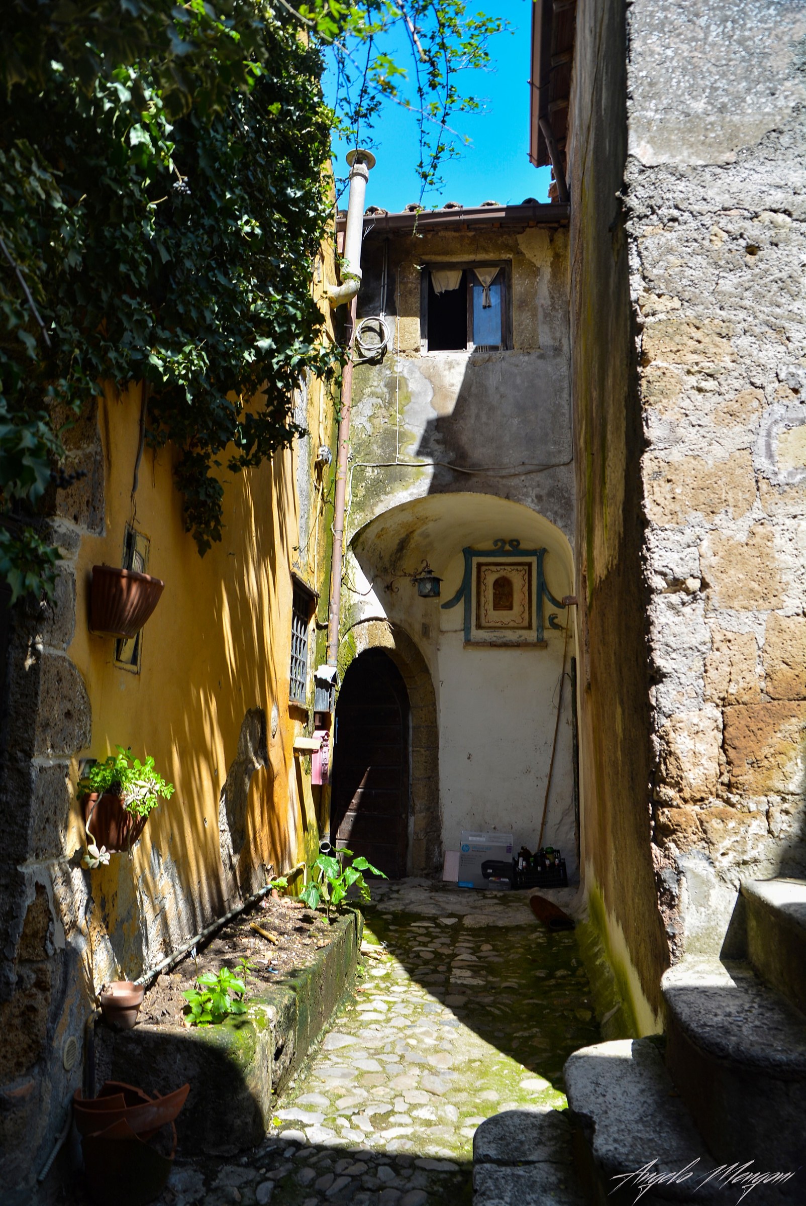 Calcata foreshortening 4