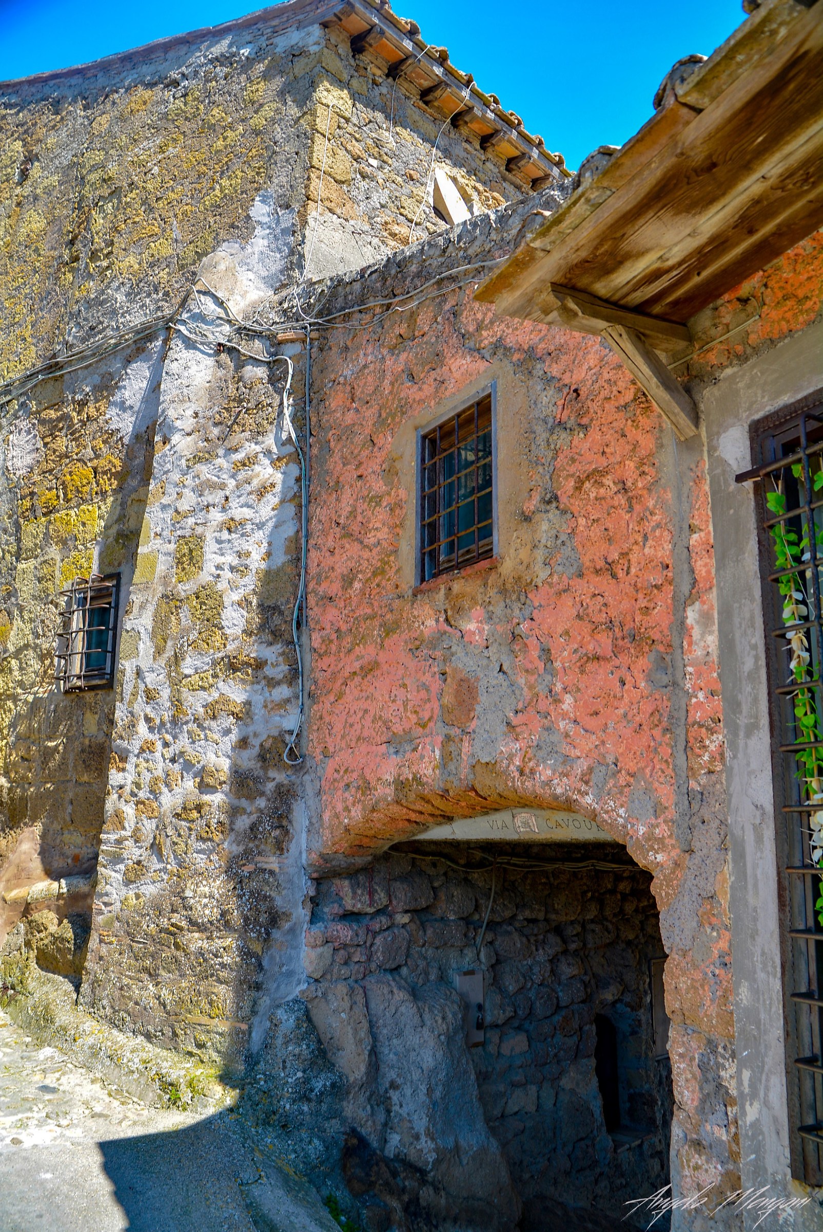 Calcata foreshortening 10