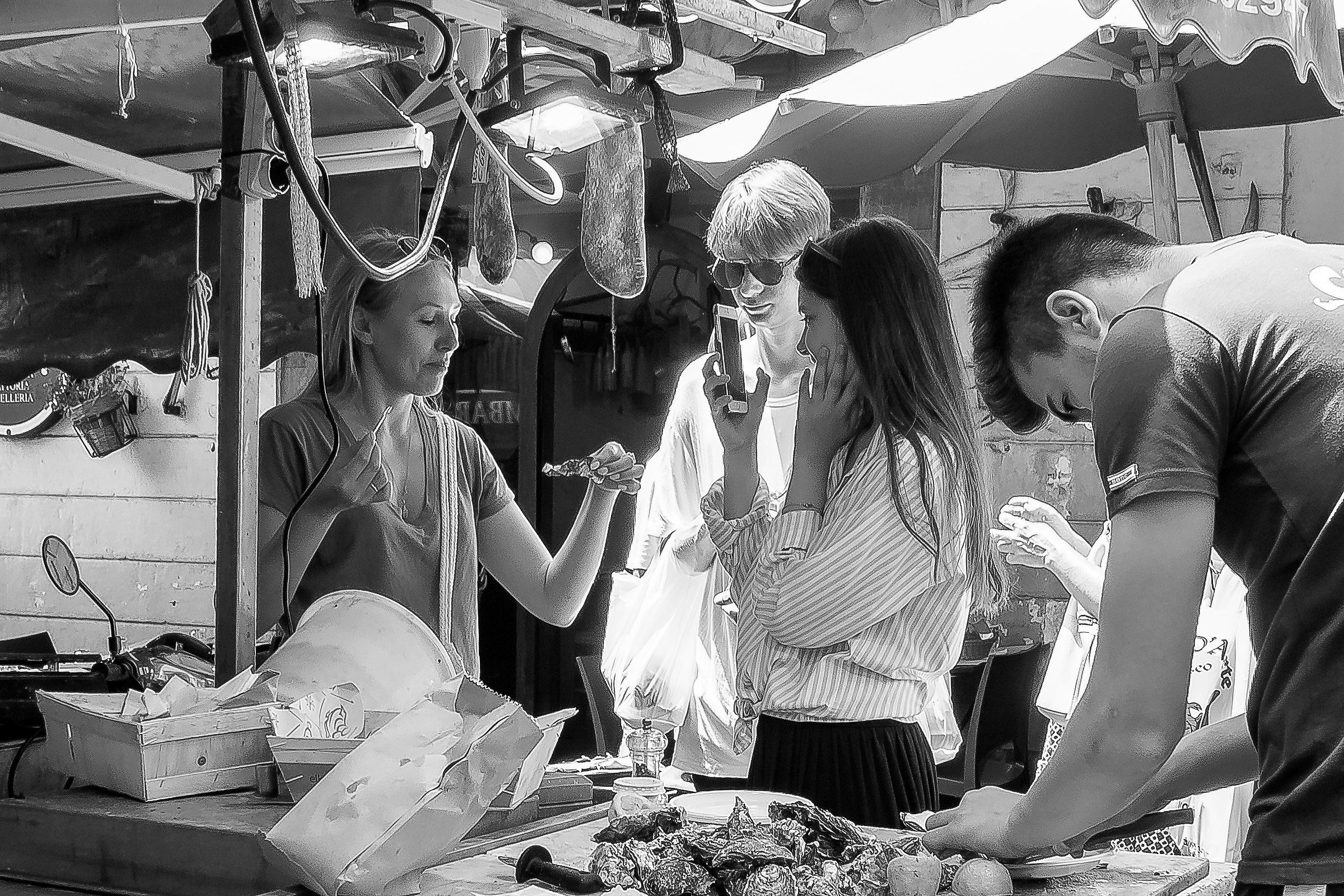 Pescheria of Catania, the seafood School