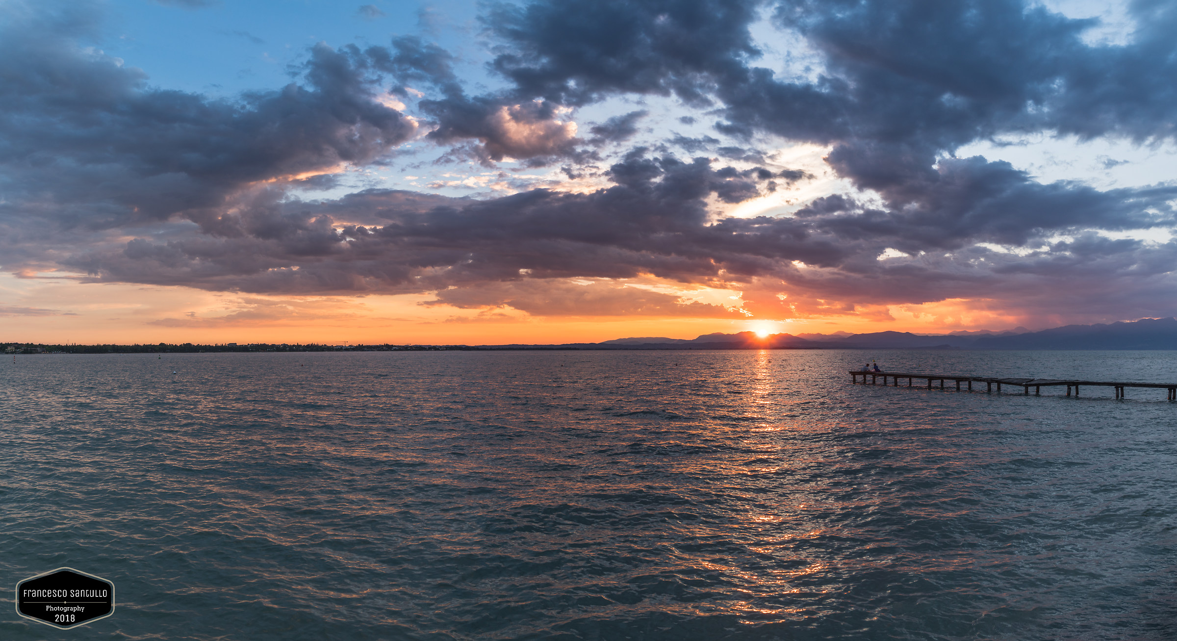 The sentimental sunset..