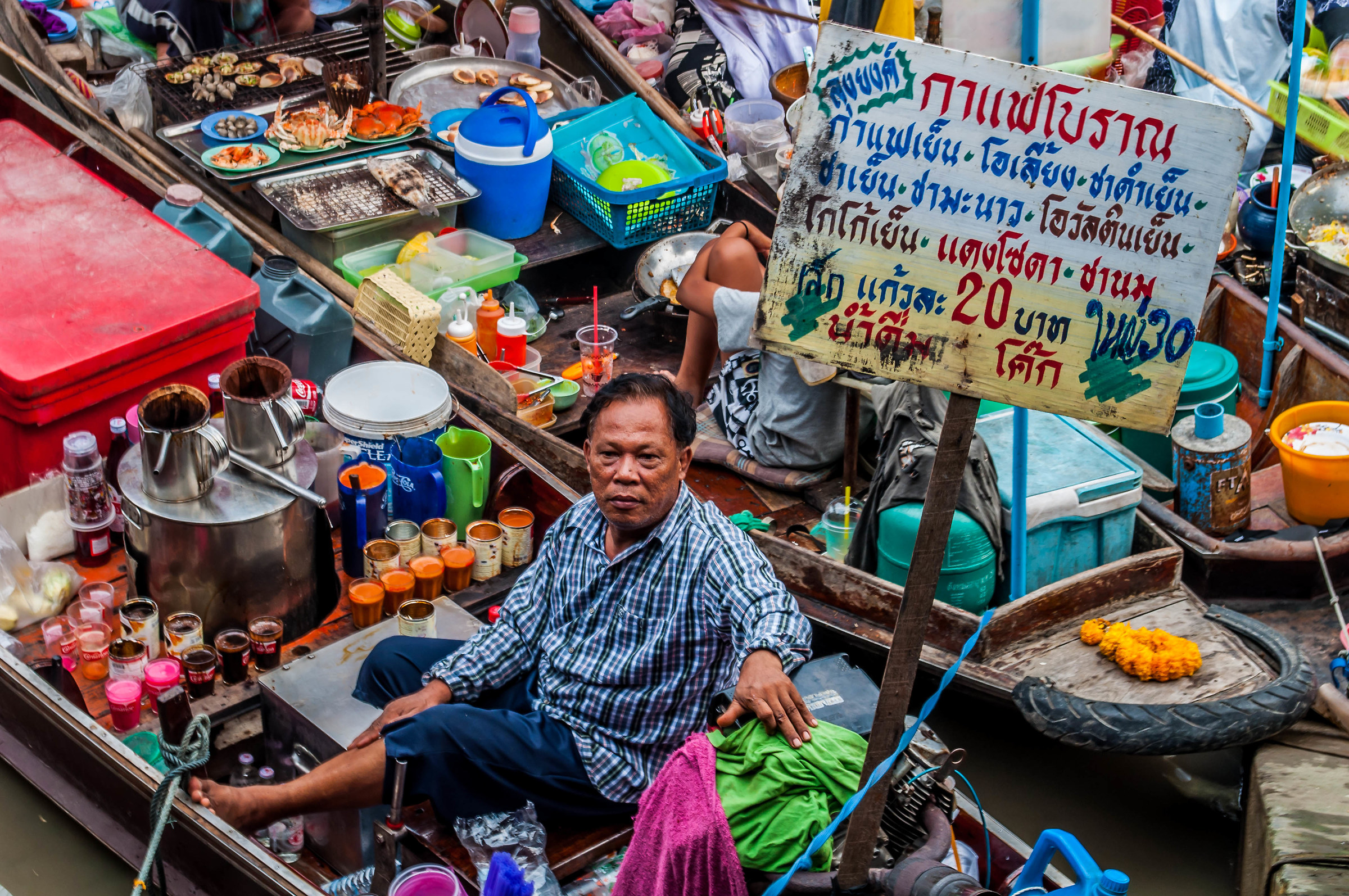 Amphawa Floating Market