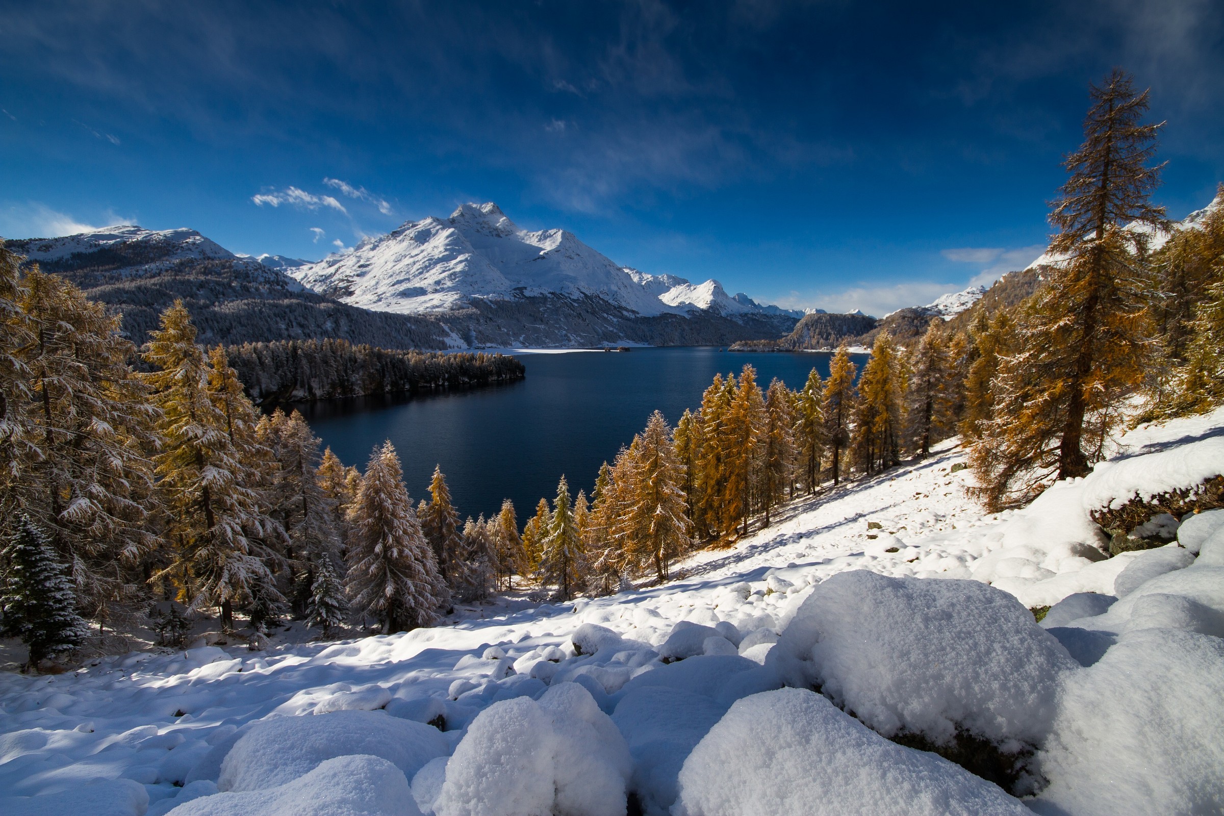 Lago Maloja Autunno