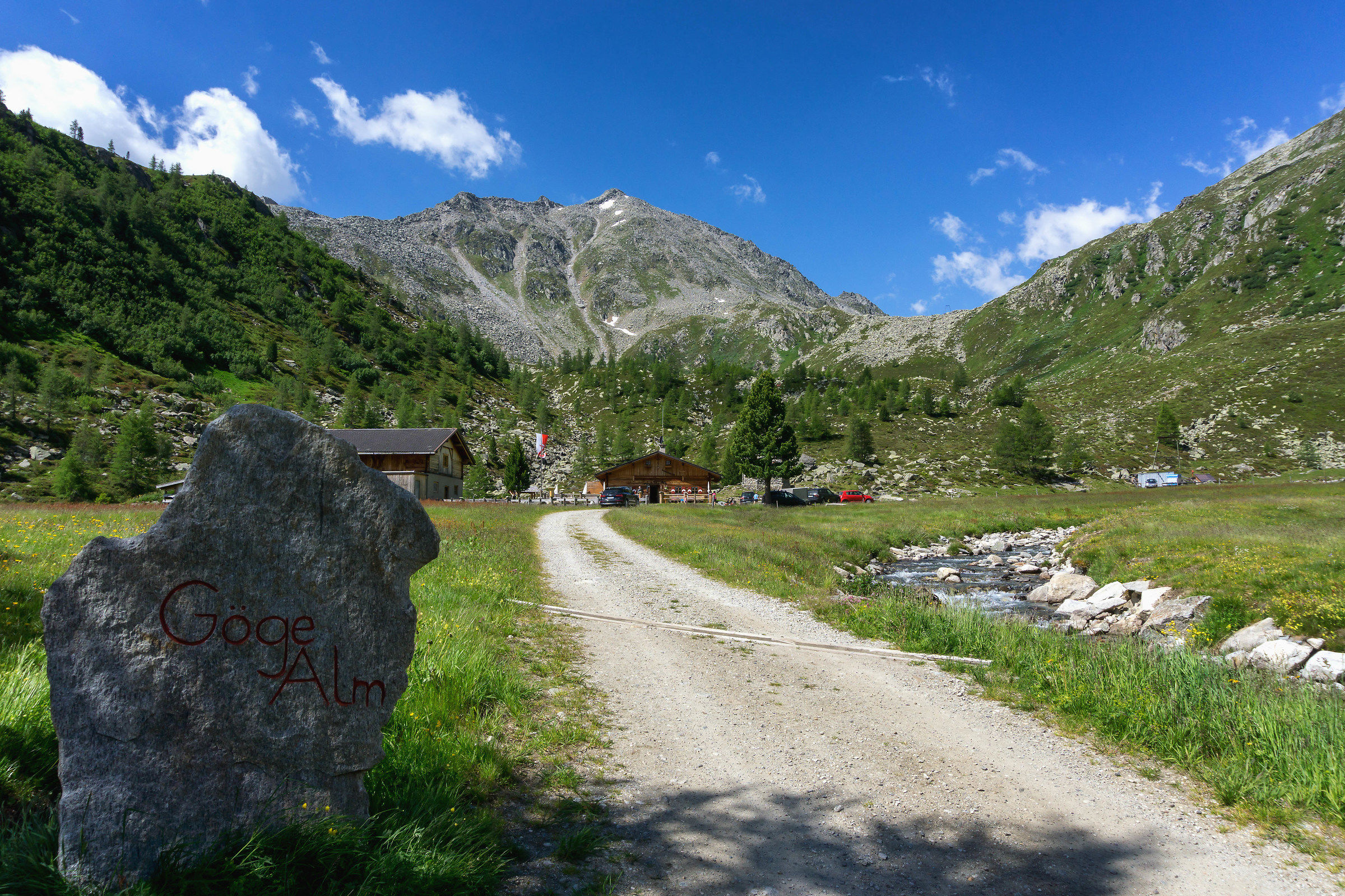 Climbing from Riobianco