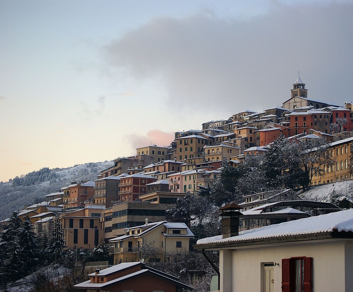 fiuggi innevata