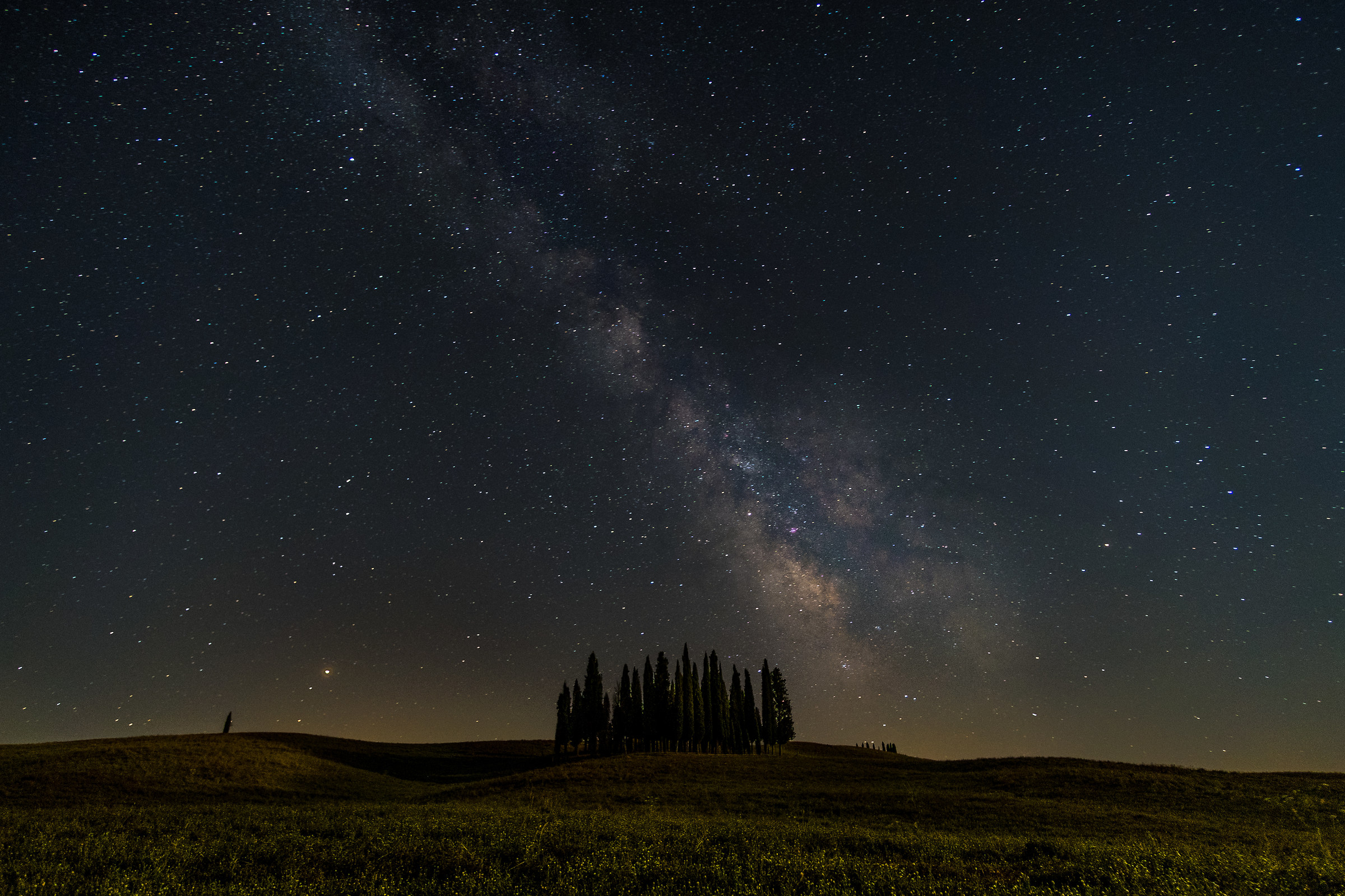 Stellata in Val D'Orcia