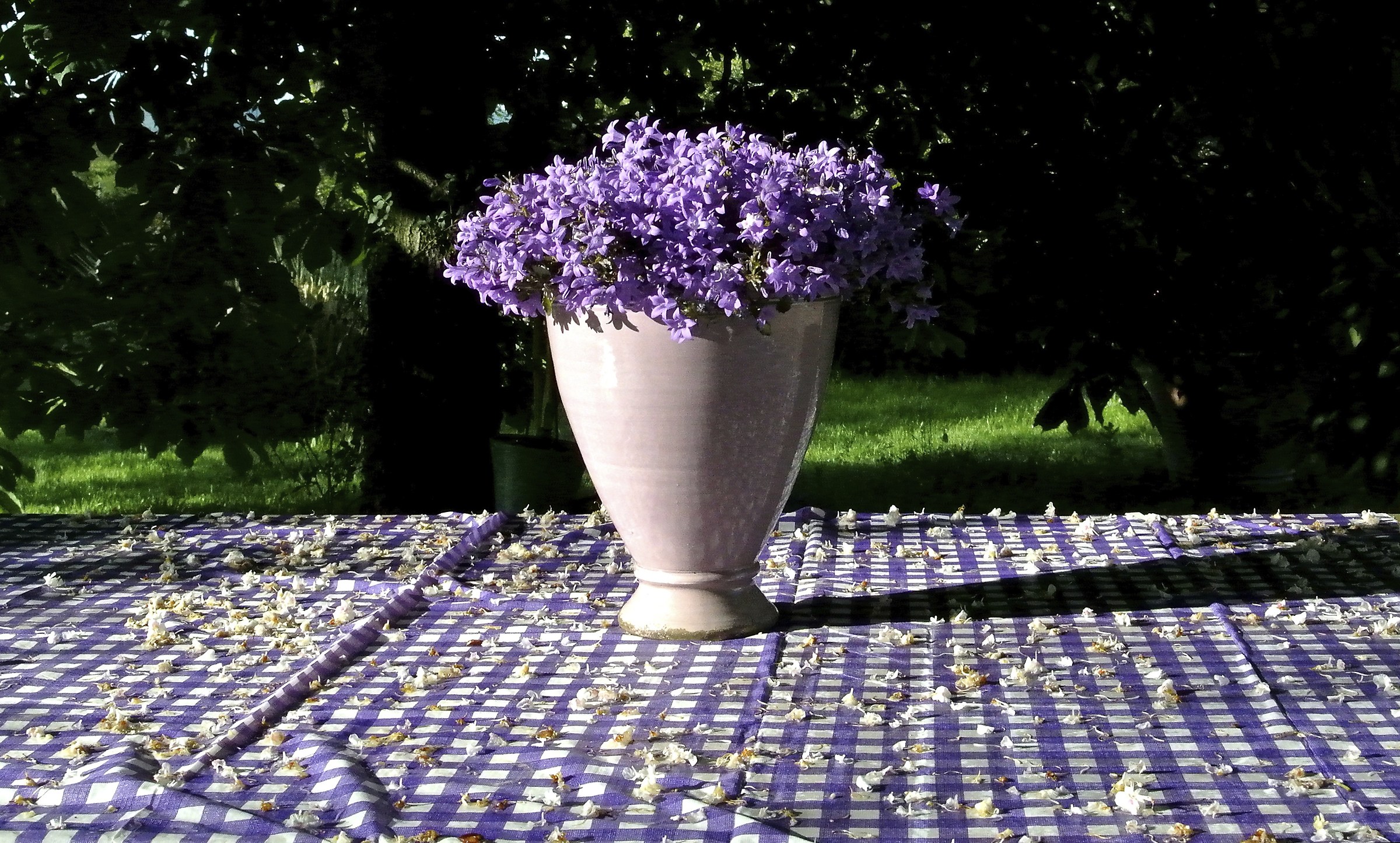 Purple Centerpiece