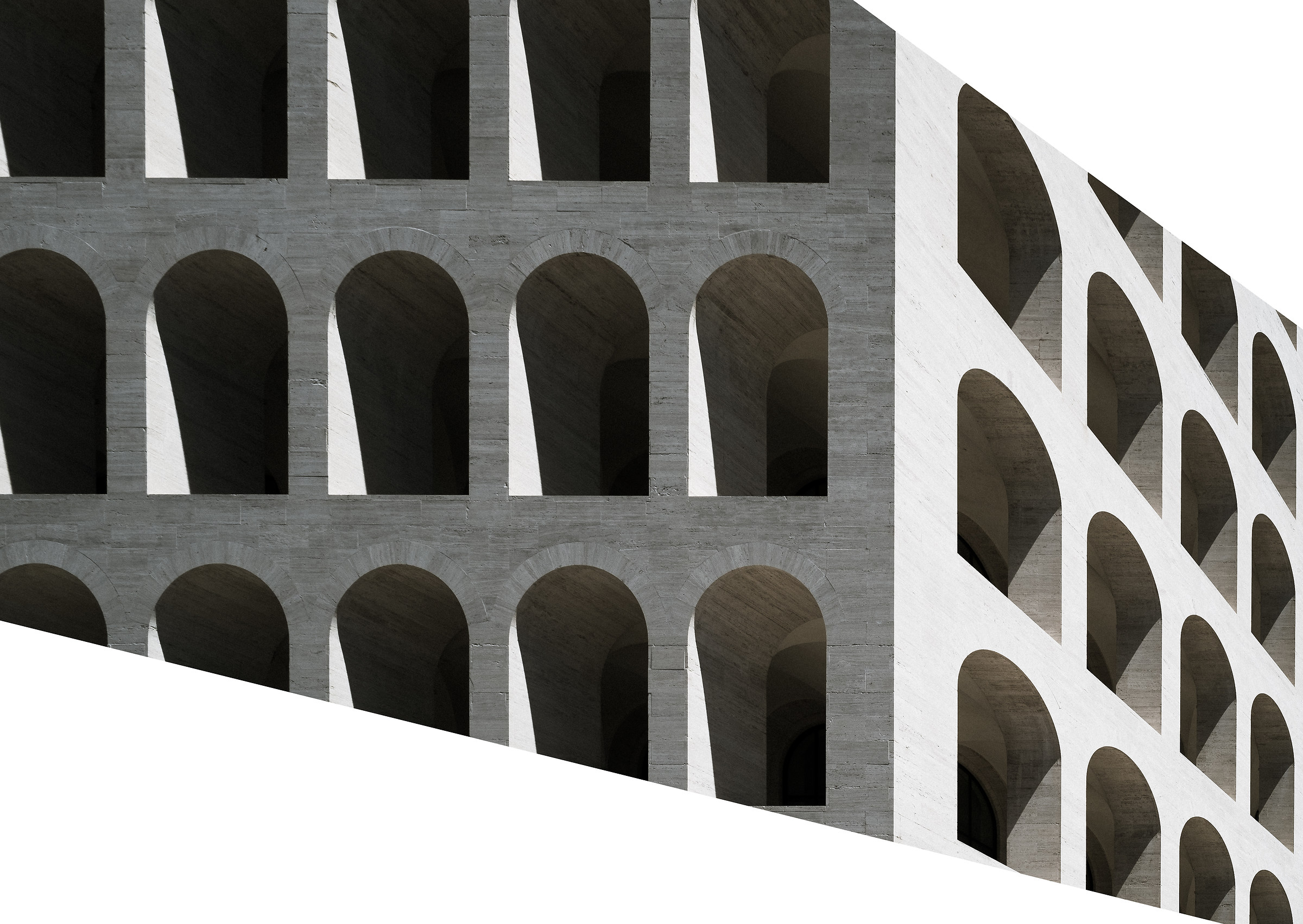 Perspective of the "Square Coliseum".