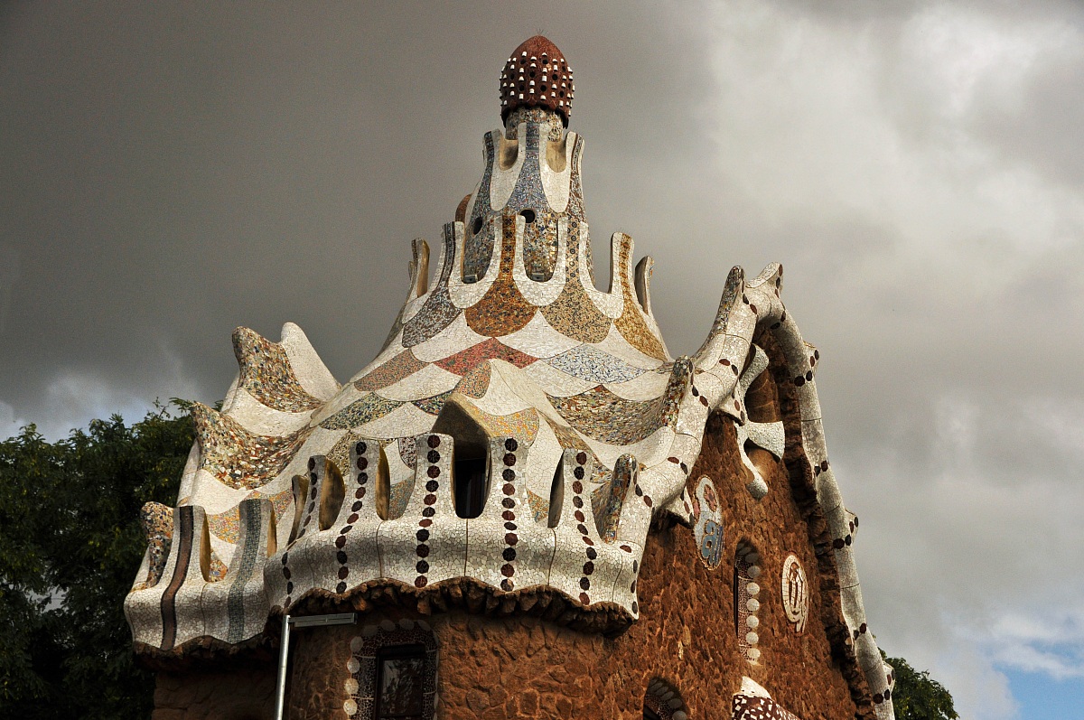Barcellona Parco Gùell di Gaudì