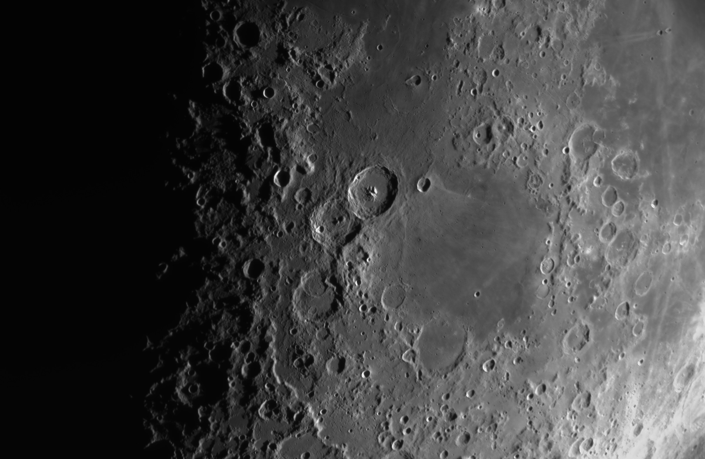 Moon First Quarter Detail