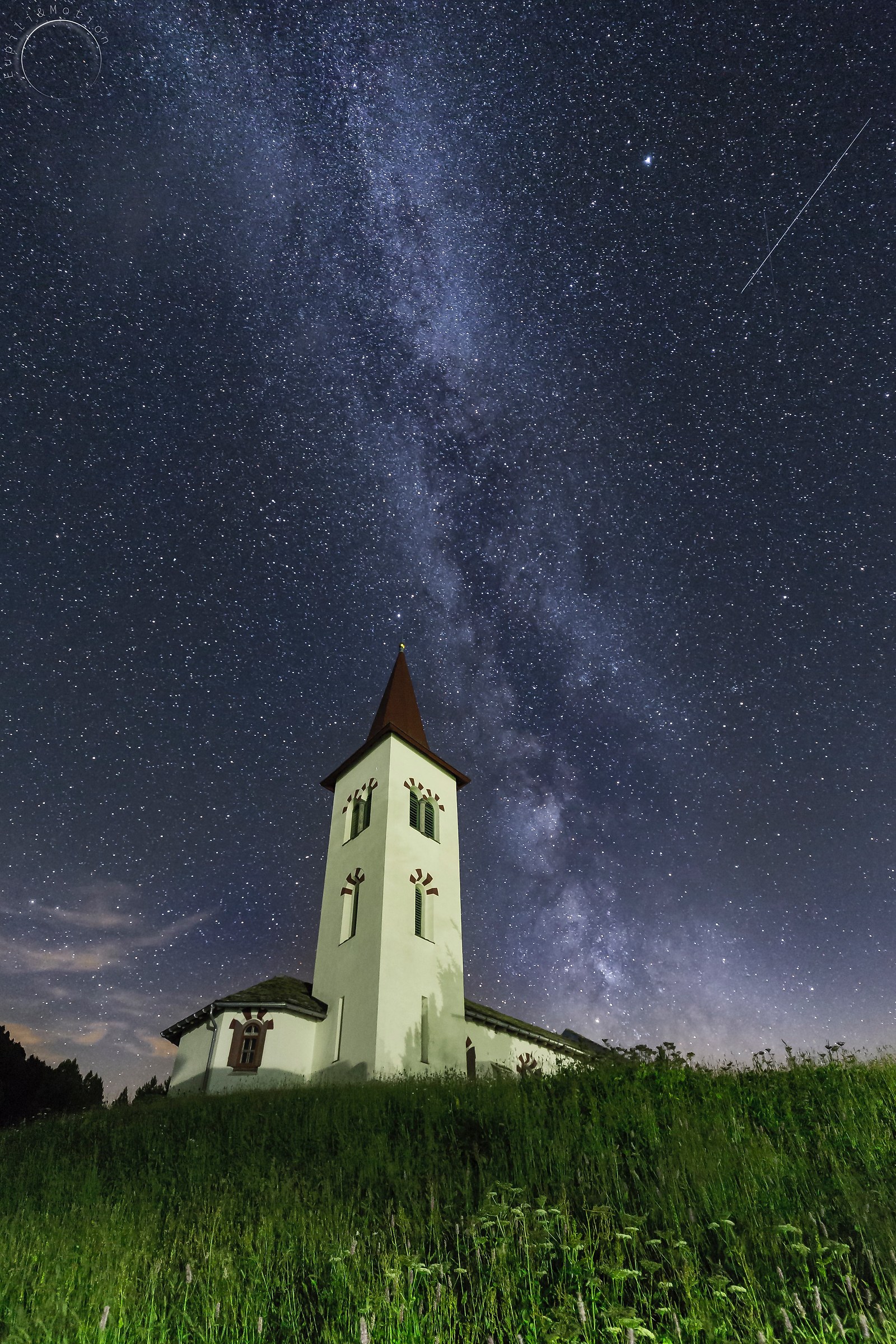 The Milky Way at the Maloja Pass