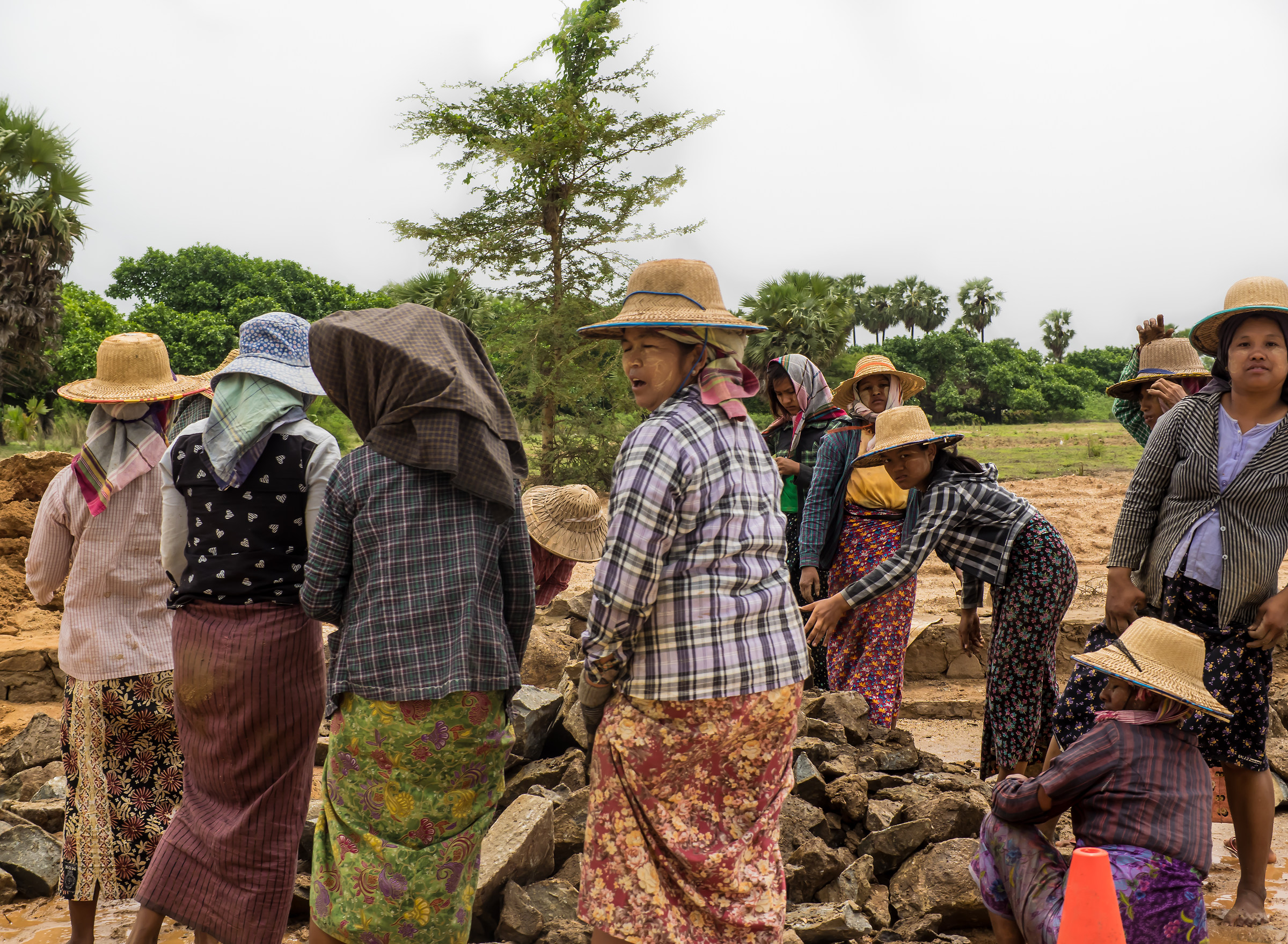 Towards Popa Mt. - Work!