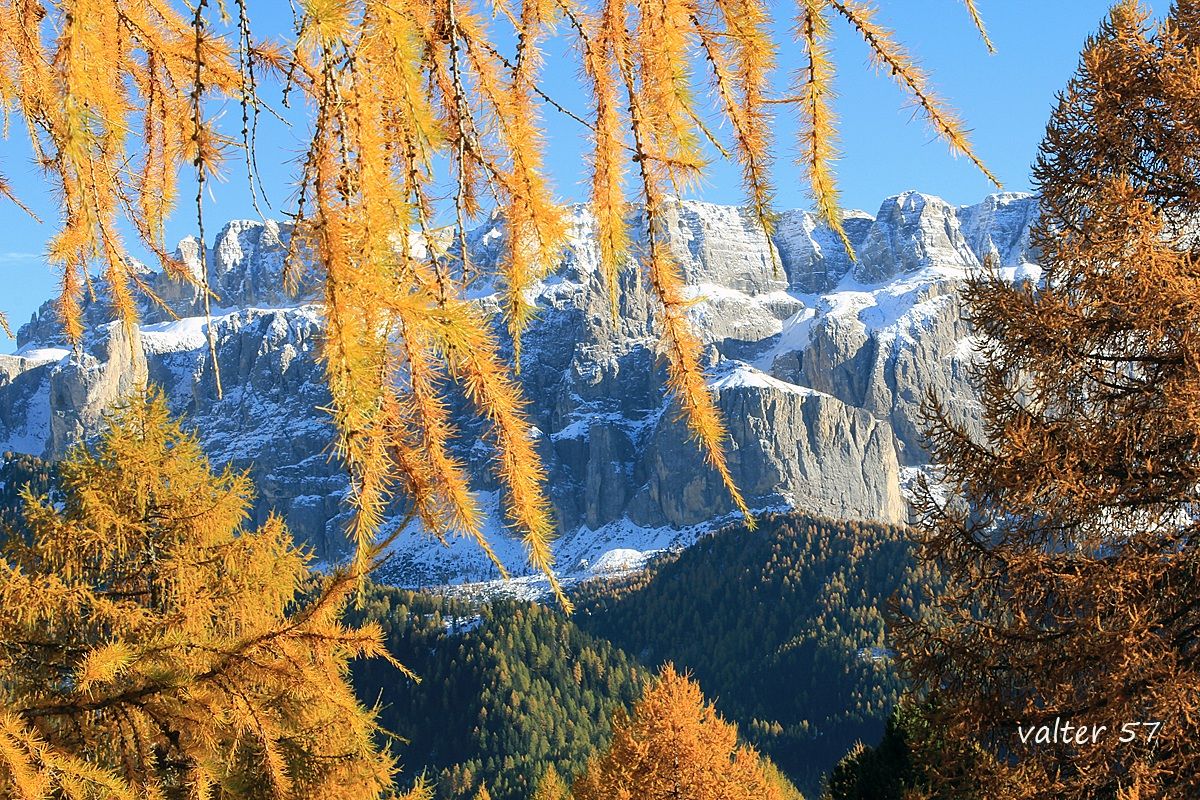 colori autunnali gruppo del sella