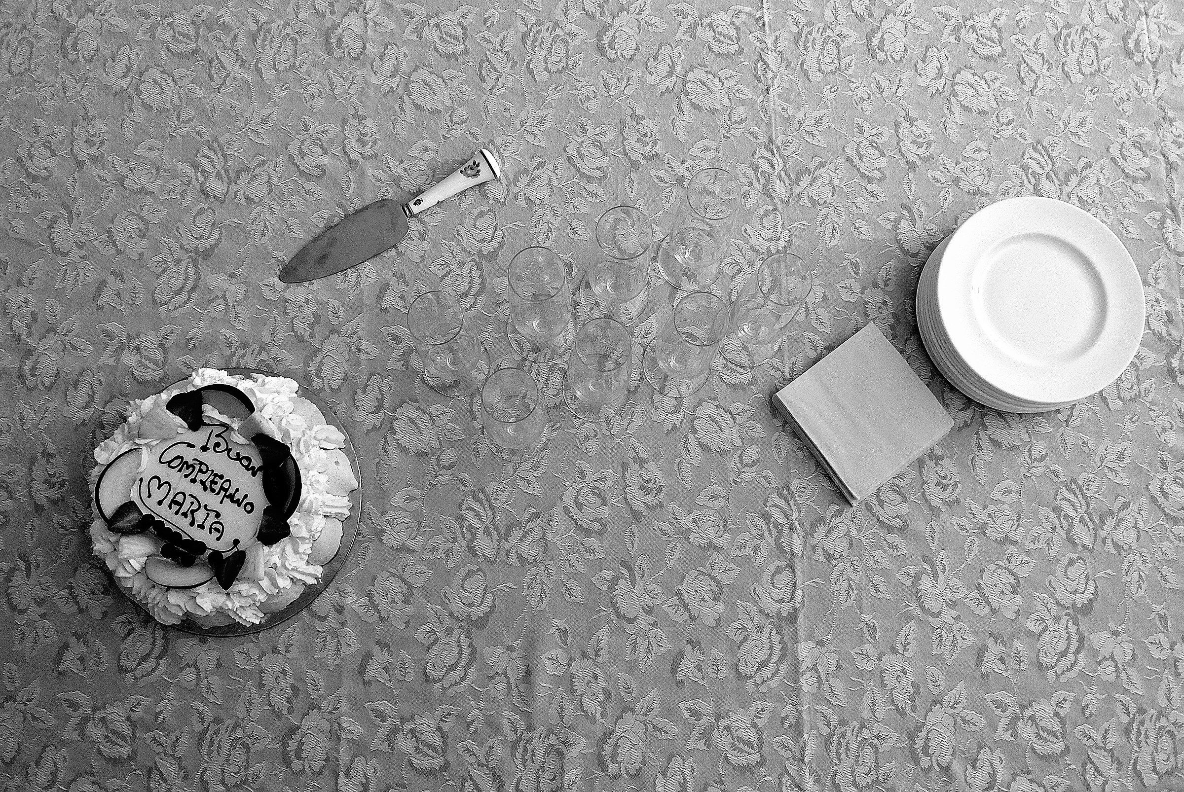 Aerial view of a birthday...