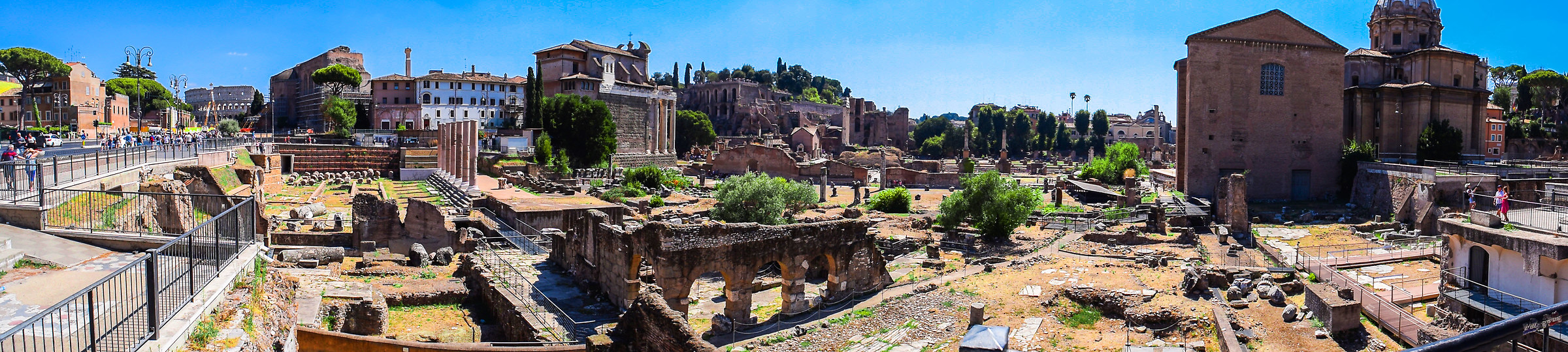 You could not see anything greater than Rome.