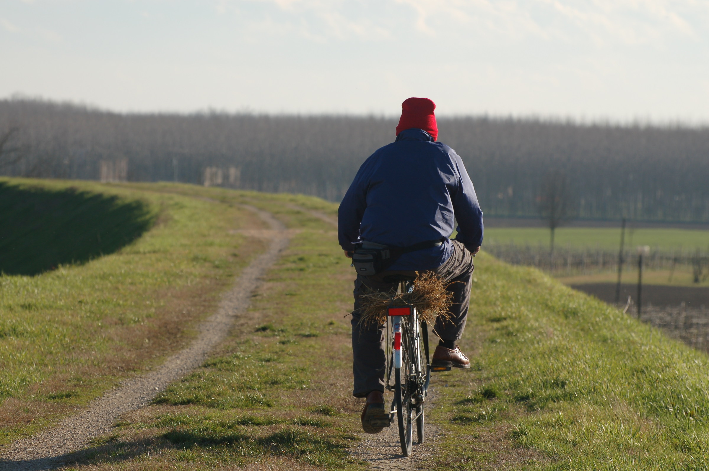 The man with the Red Hat