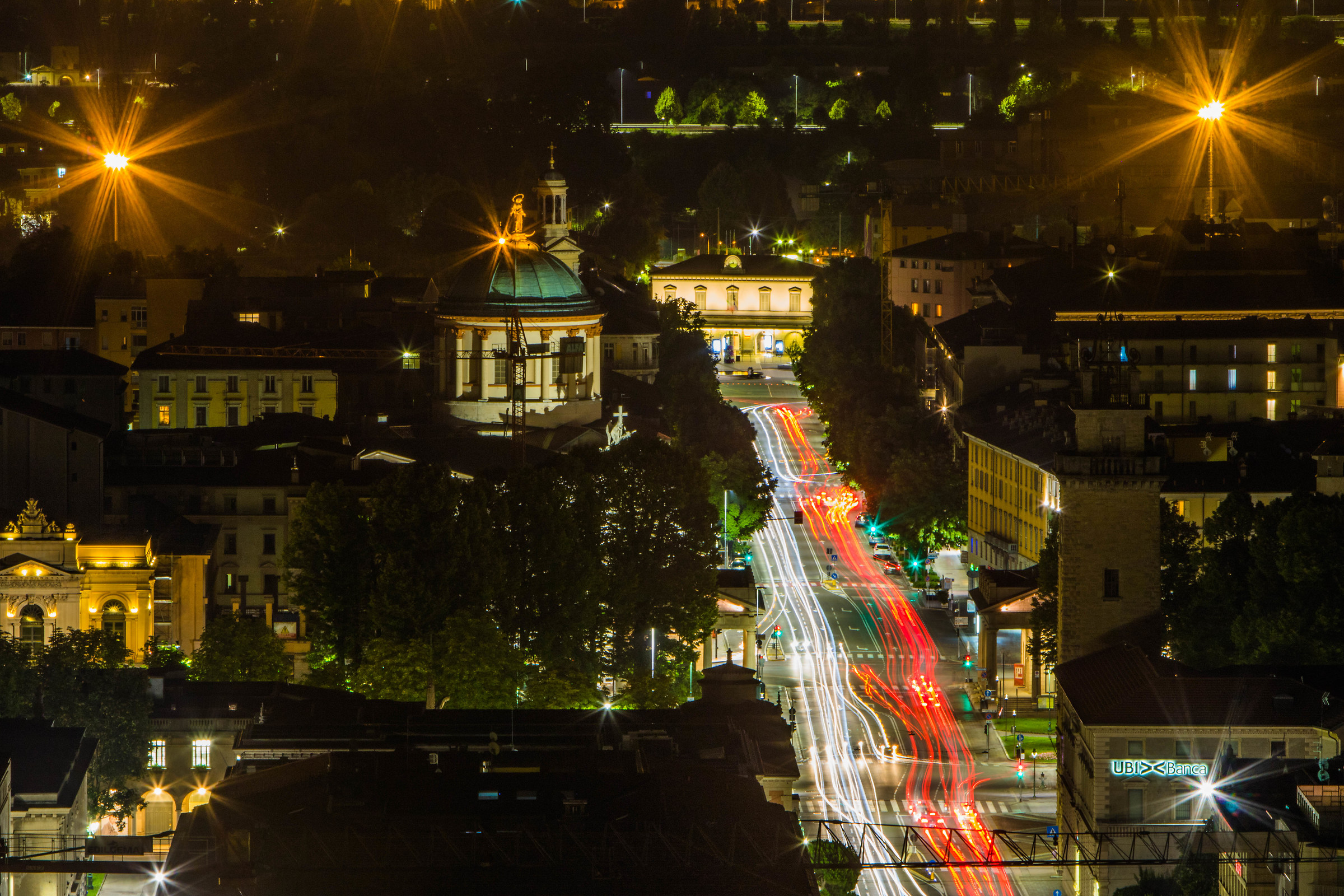 Bergamo by Night