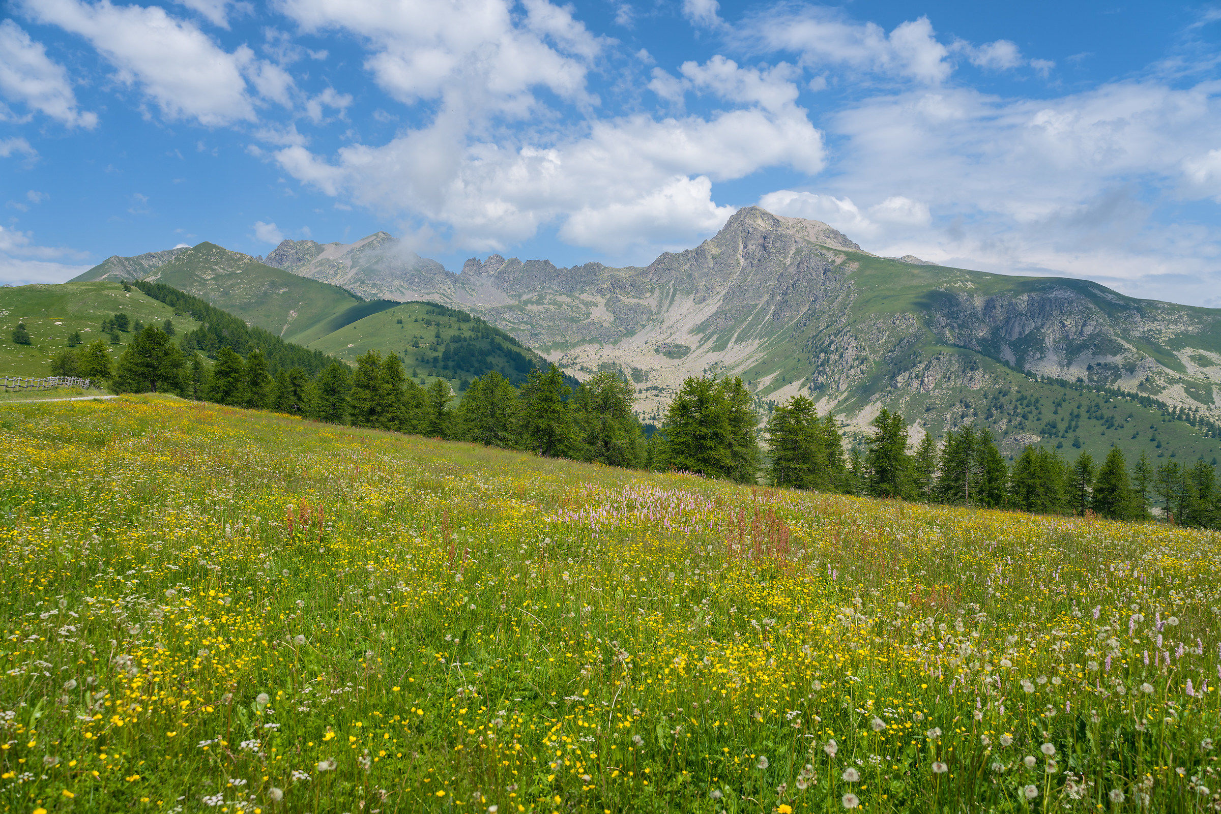 The Rock of the abyss from the low of Peirafica