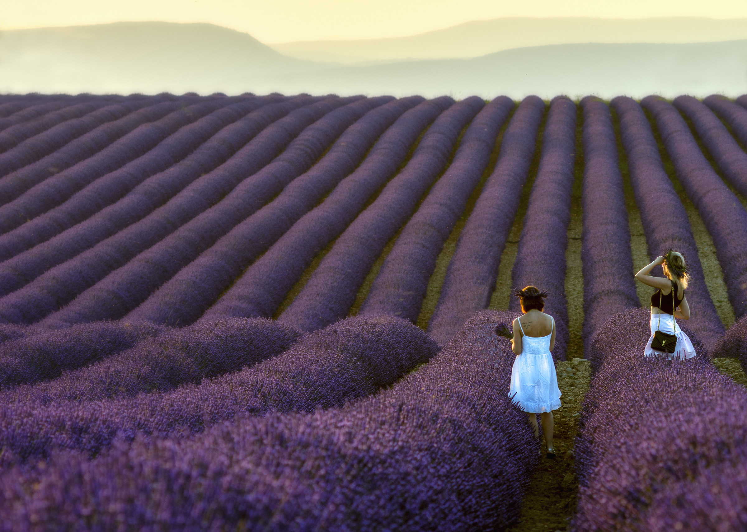 Tramonto in Provenza