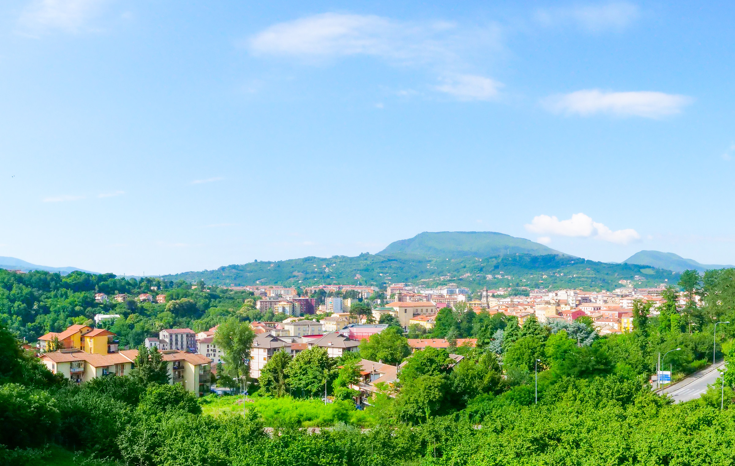 Avellino: Panorama estivo